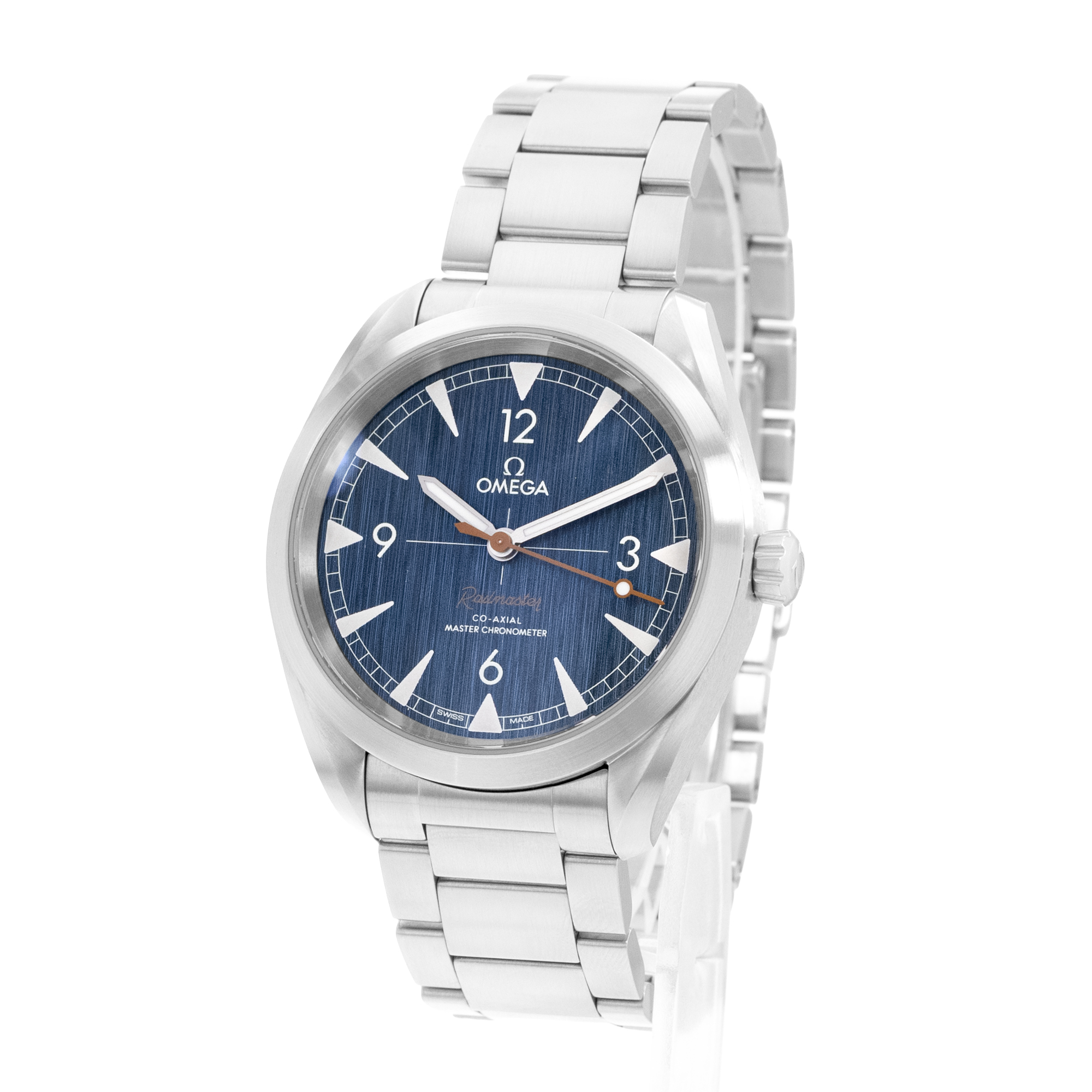 Omega Seamaster Railmaster 220.10.40.20.03.001 40mm Mens Watch Box Papers 2023 thumbnail 4