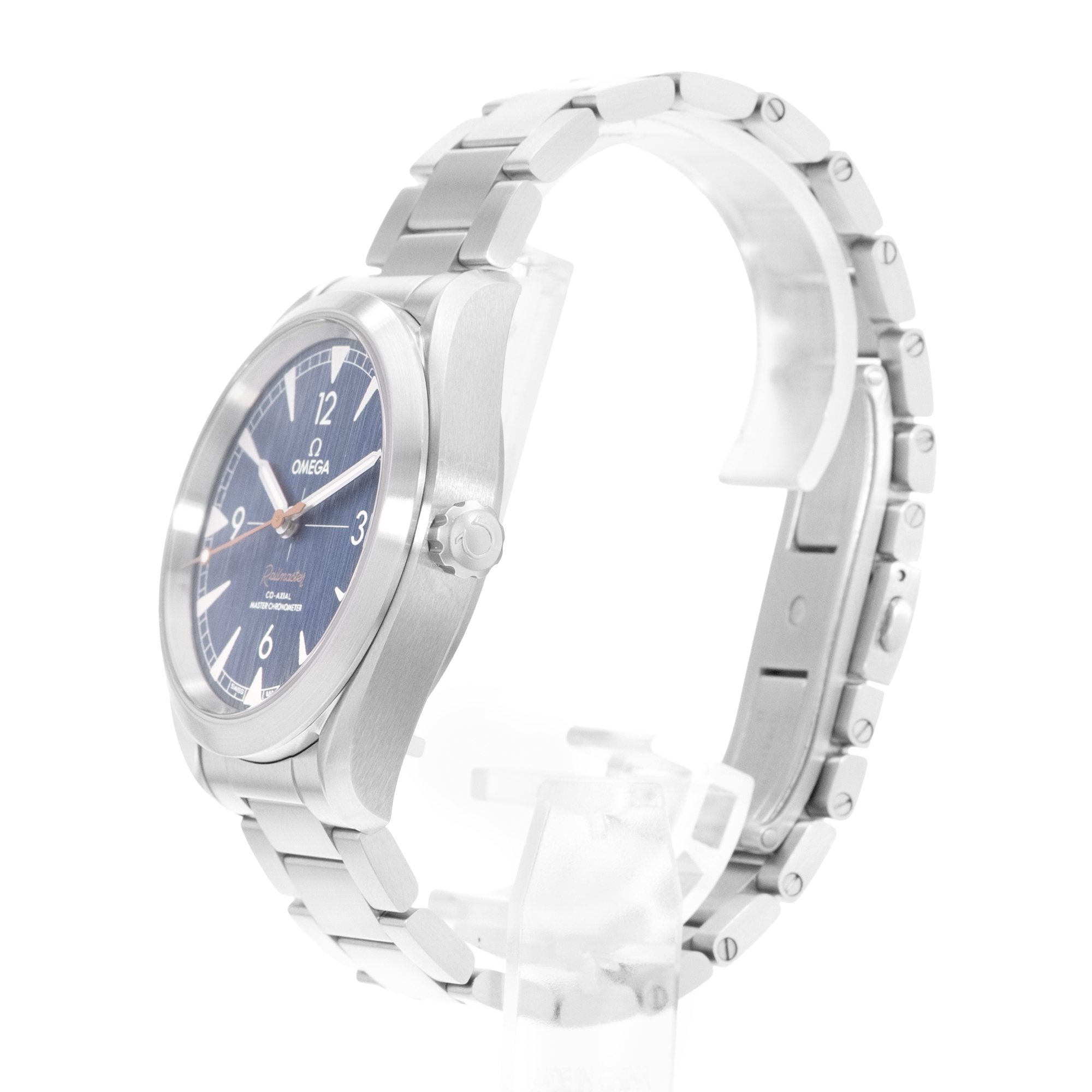 Omega Seamaster Railmaster 220.10.40.20.03.001 40mm Mens Watch Box Papers 2023 thumbnail 5