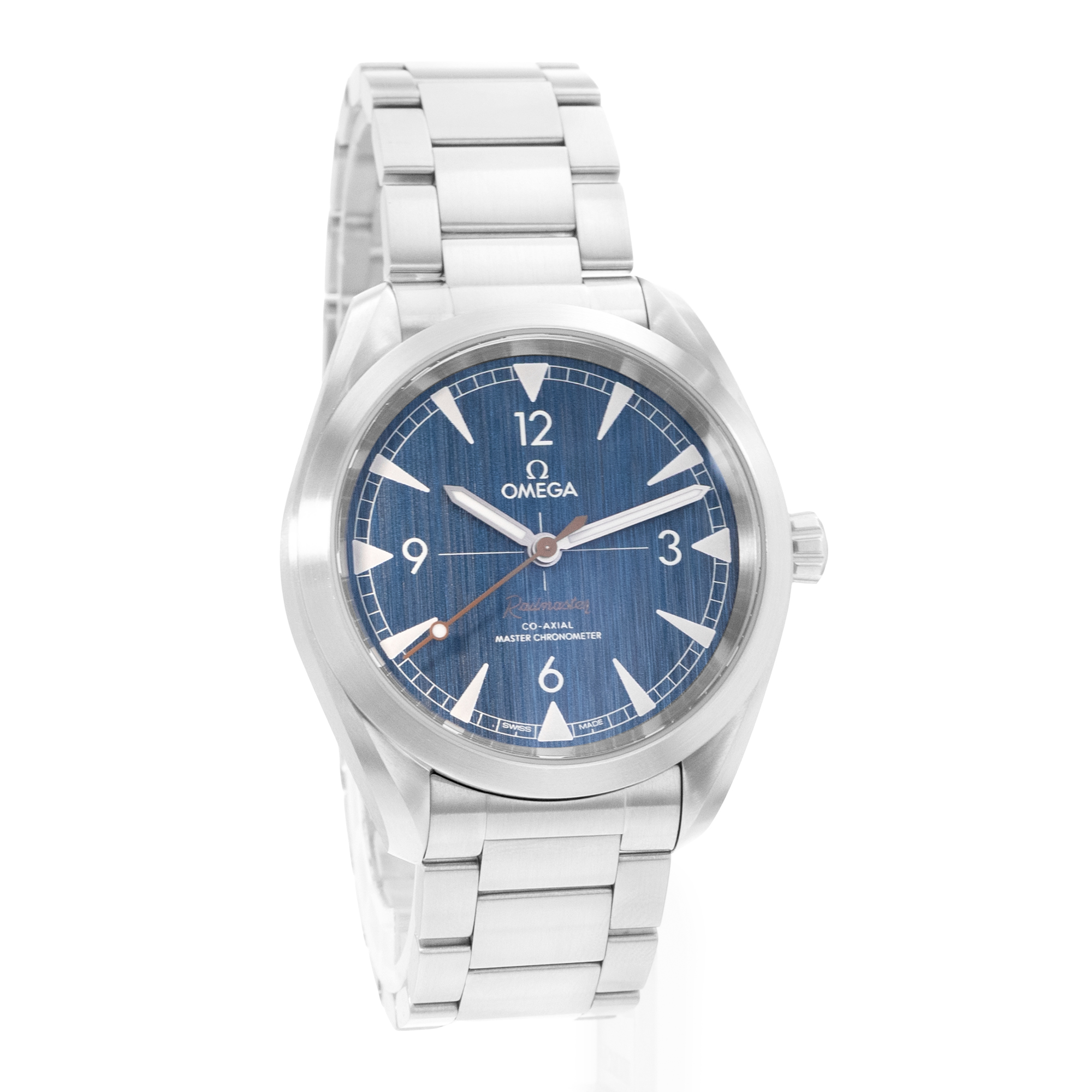 Omega Seamaster Railmaster 220.10.40.20.03.001 40mm Mens Watch Box Papers 2023 thumbnail 7