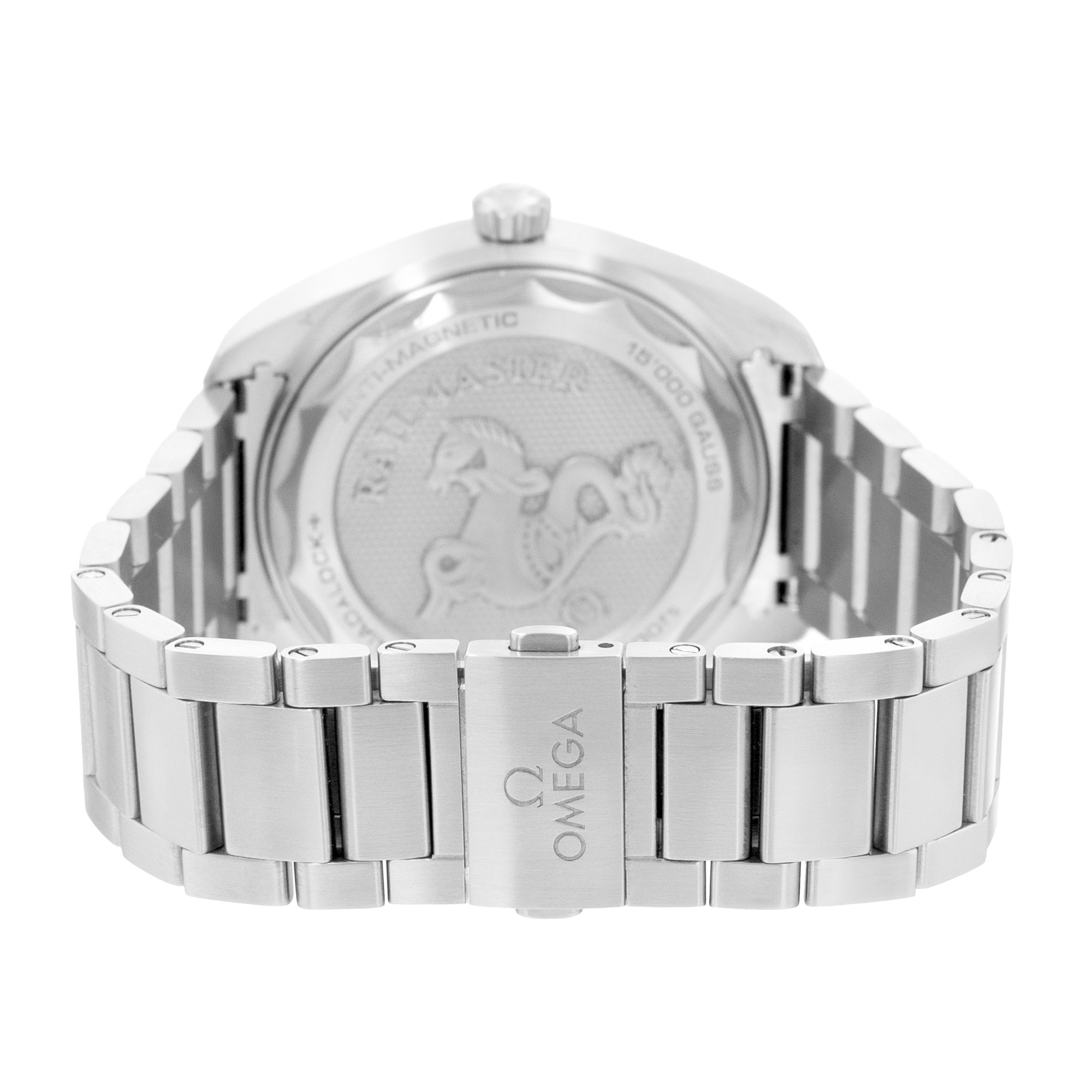 Omega Seamaster Railmaster 220.10.40.20.03.001 40mm Mens Watch Box Papers 2023 thumbnail 8