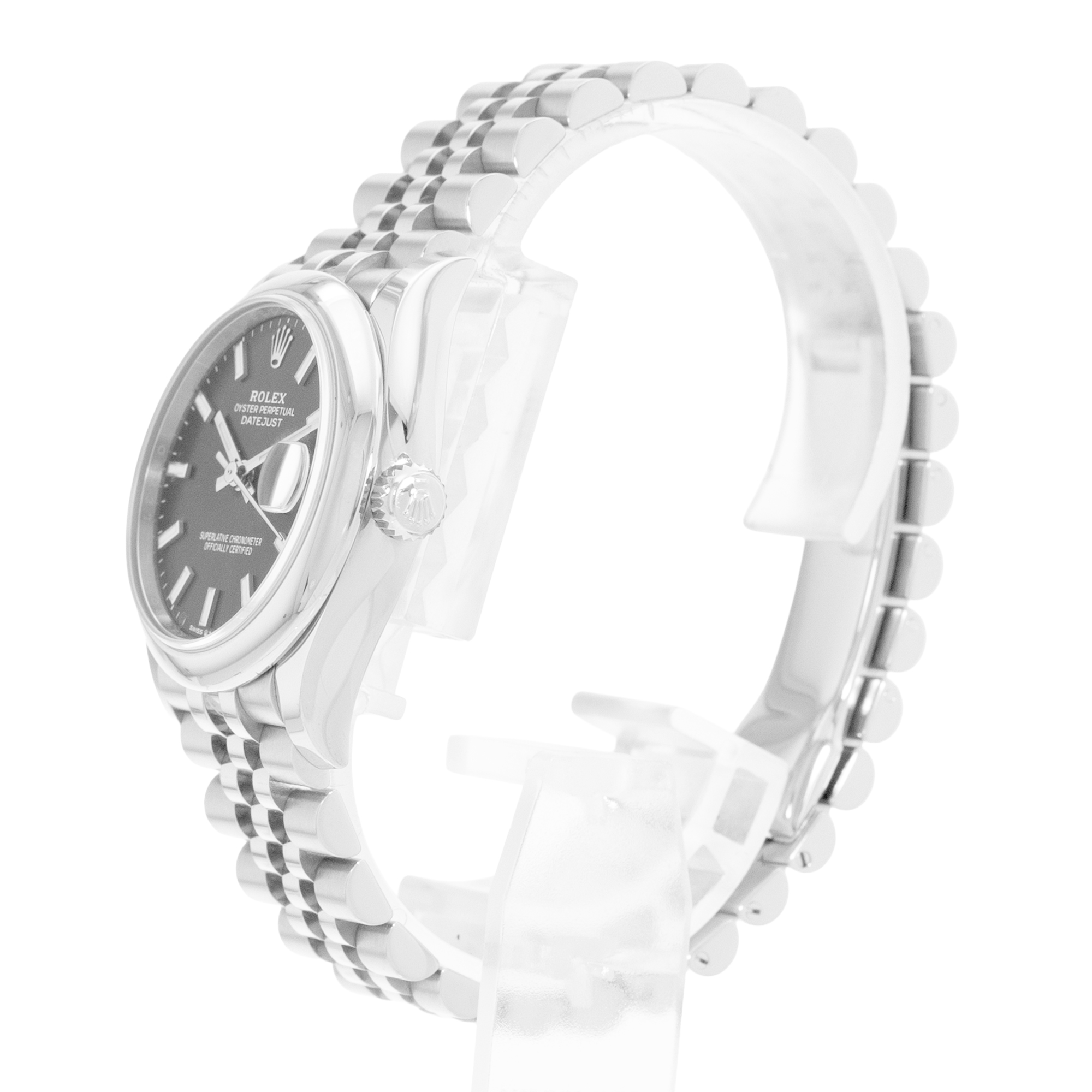 Rolex Datejust 31 278240 Gray Dial Steel Jubilee Ladies Automatic Watch Card thumbnail 5