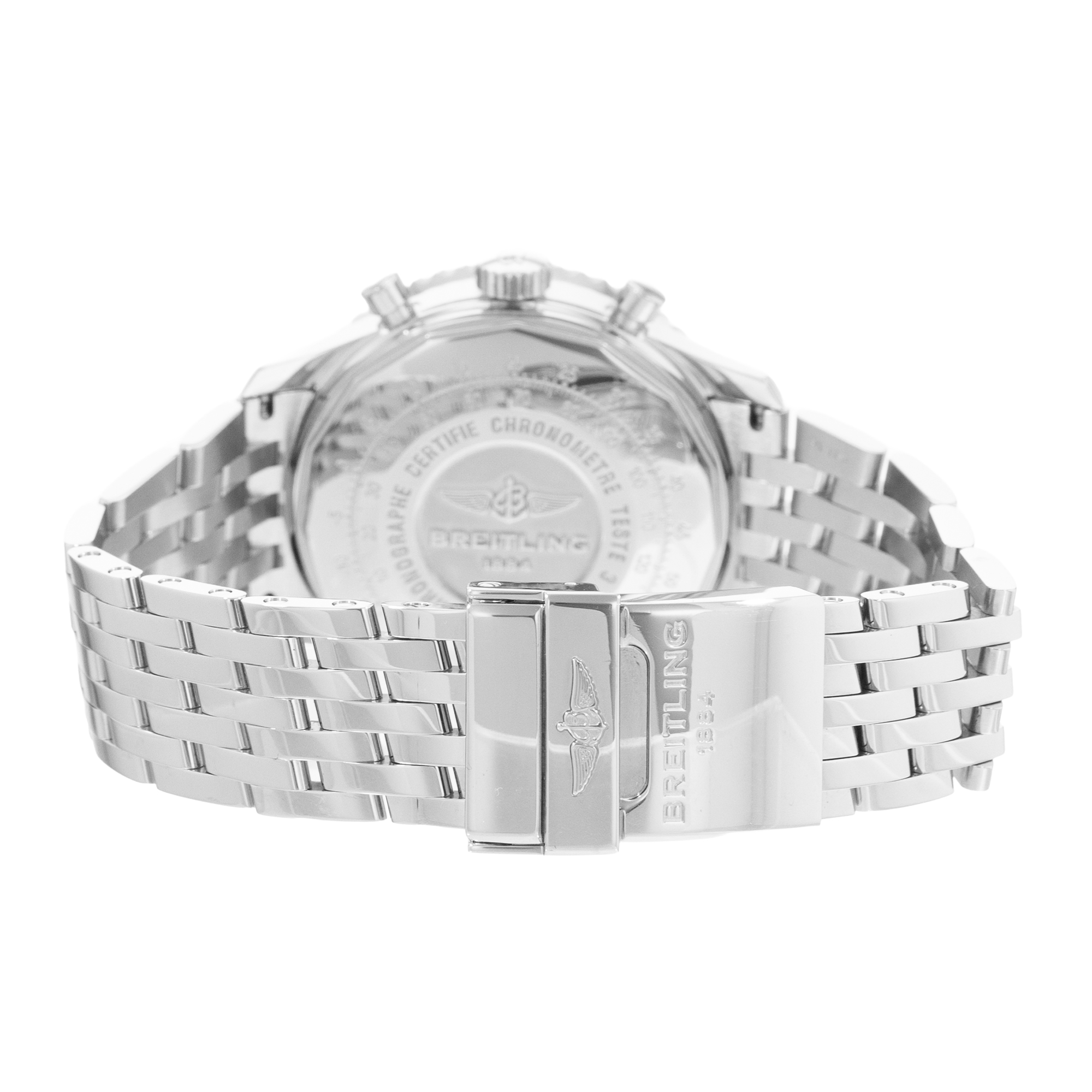 Breitling Navitimer 01 AB0120 43mm Black Steel Mens Watch Box thumbnail 8