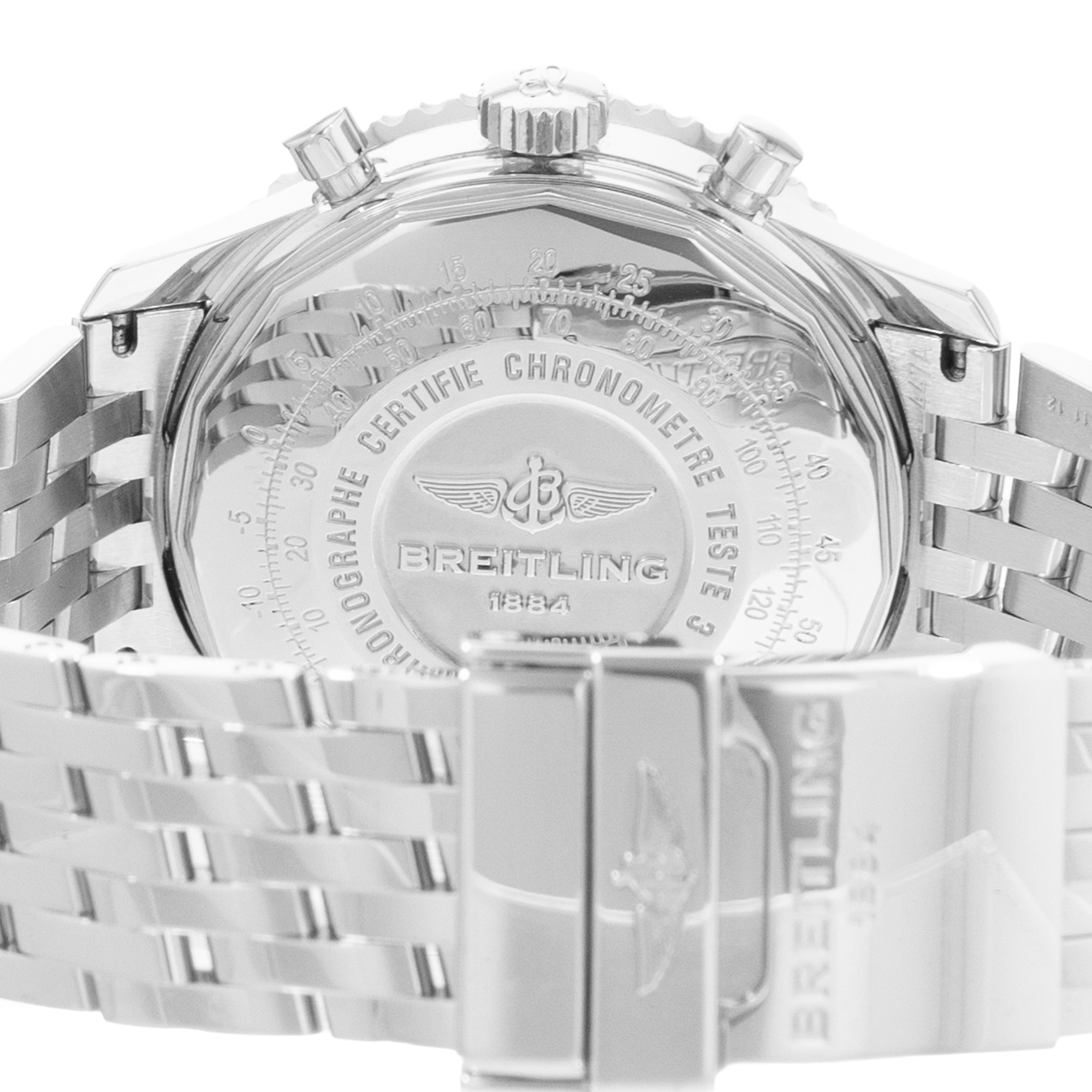 Breitling Navitimer 01 AB0120 43mm Black Steel Mens Watch Box thumbnail 9