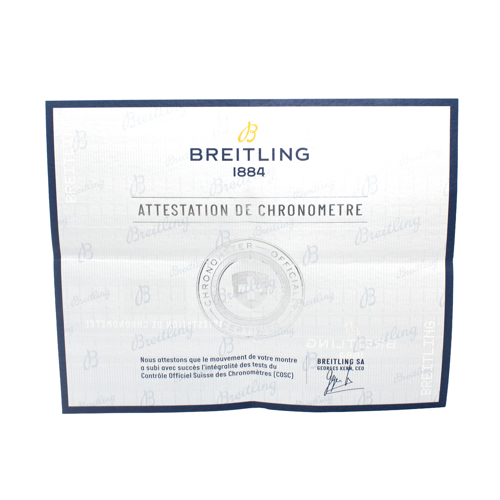 Breitling Chronomat AB0420 44mm Black Dial Steel Mens Watch Box Card thumbnail 10