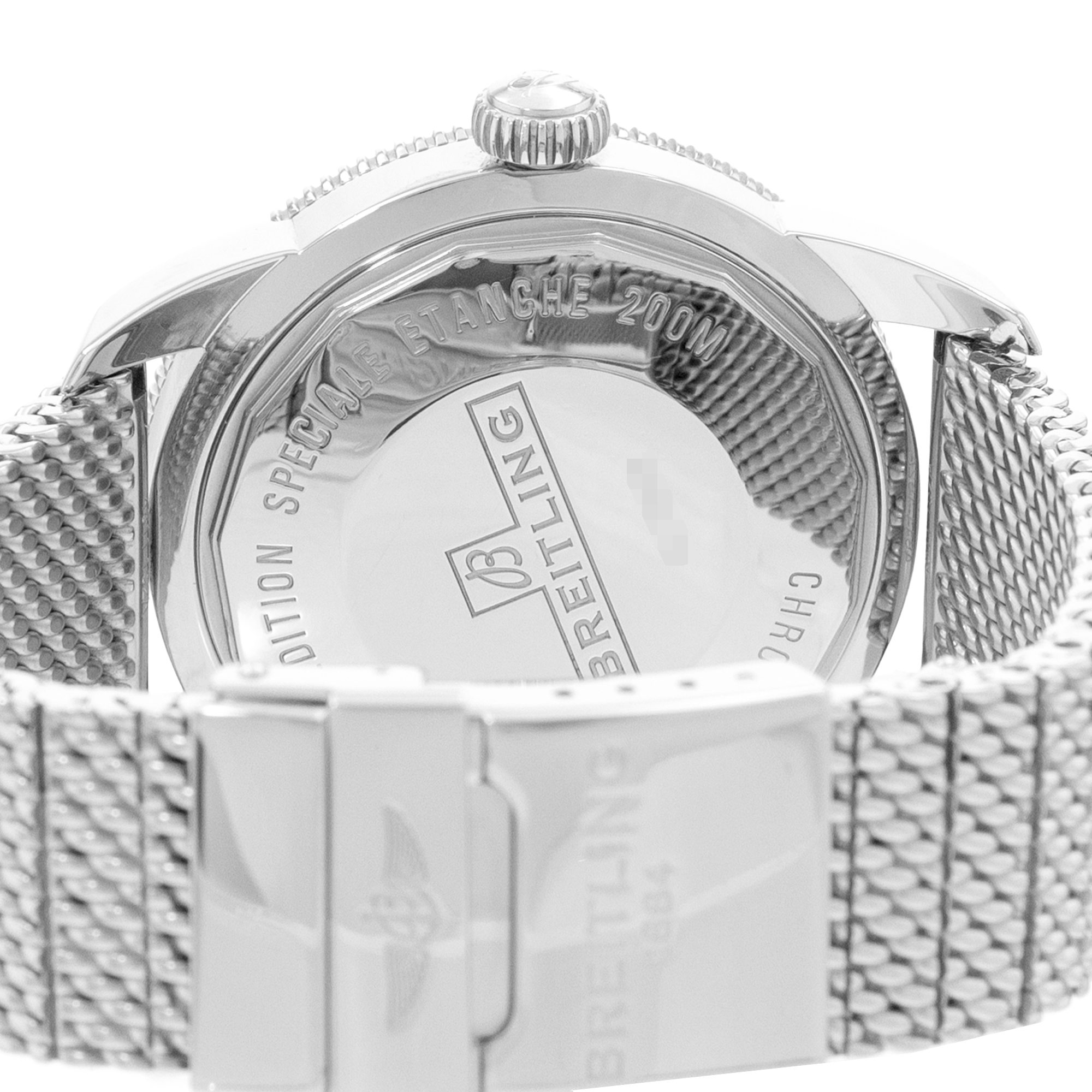 Breitling Superocean Heritage A17320 46mm Black Dial Steel Automatic Mens Watch thumbnail 8