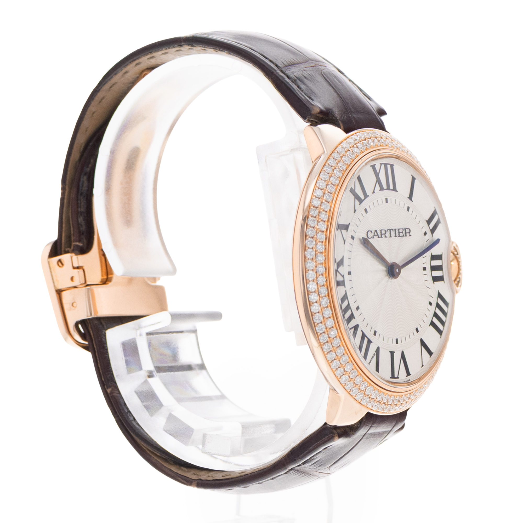 Cartier Ballon Bleu 40mm WE902055 2661 Silver Gold Diamond Ladies Watch Card 2017 thumbnail 6