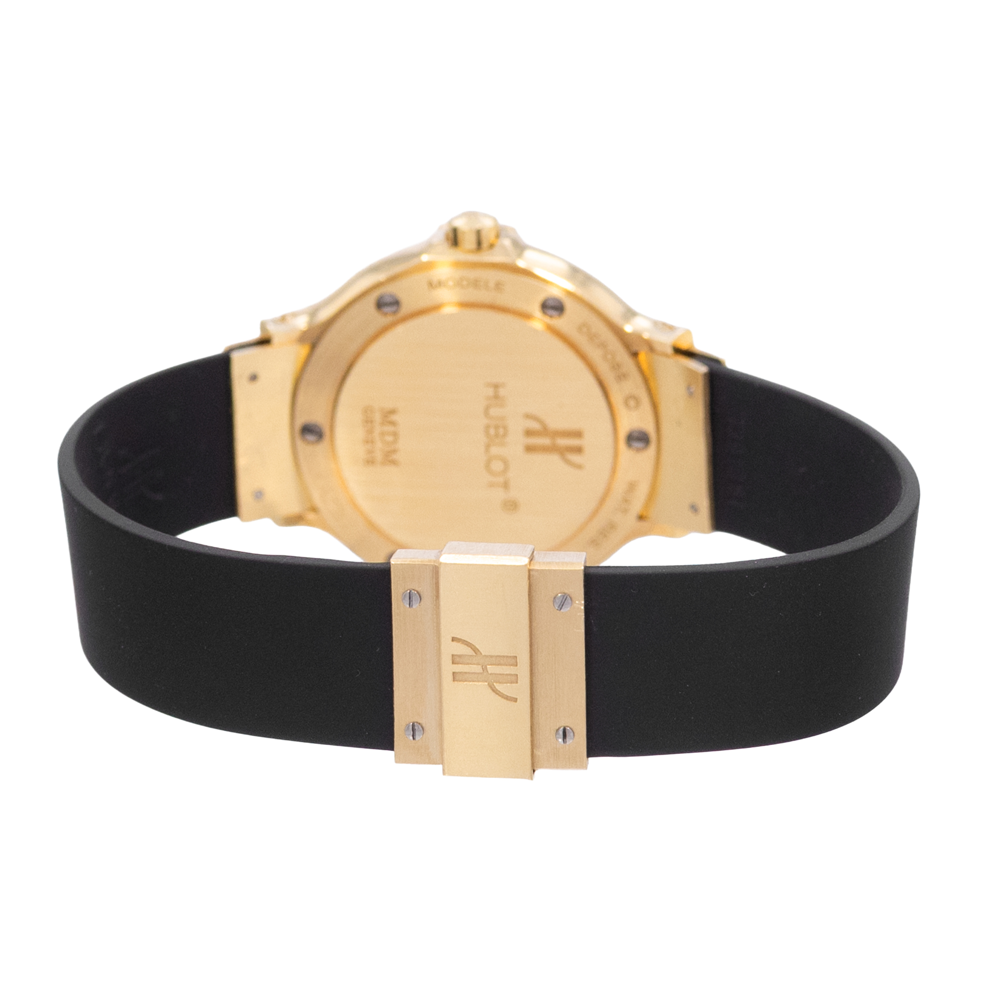 Hublot Classic 1391.3 28mm Black Yellow Gold Ladies Watch Box thumbnail 7