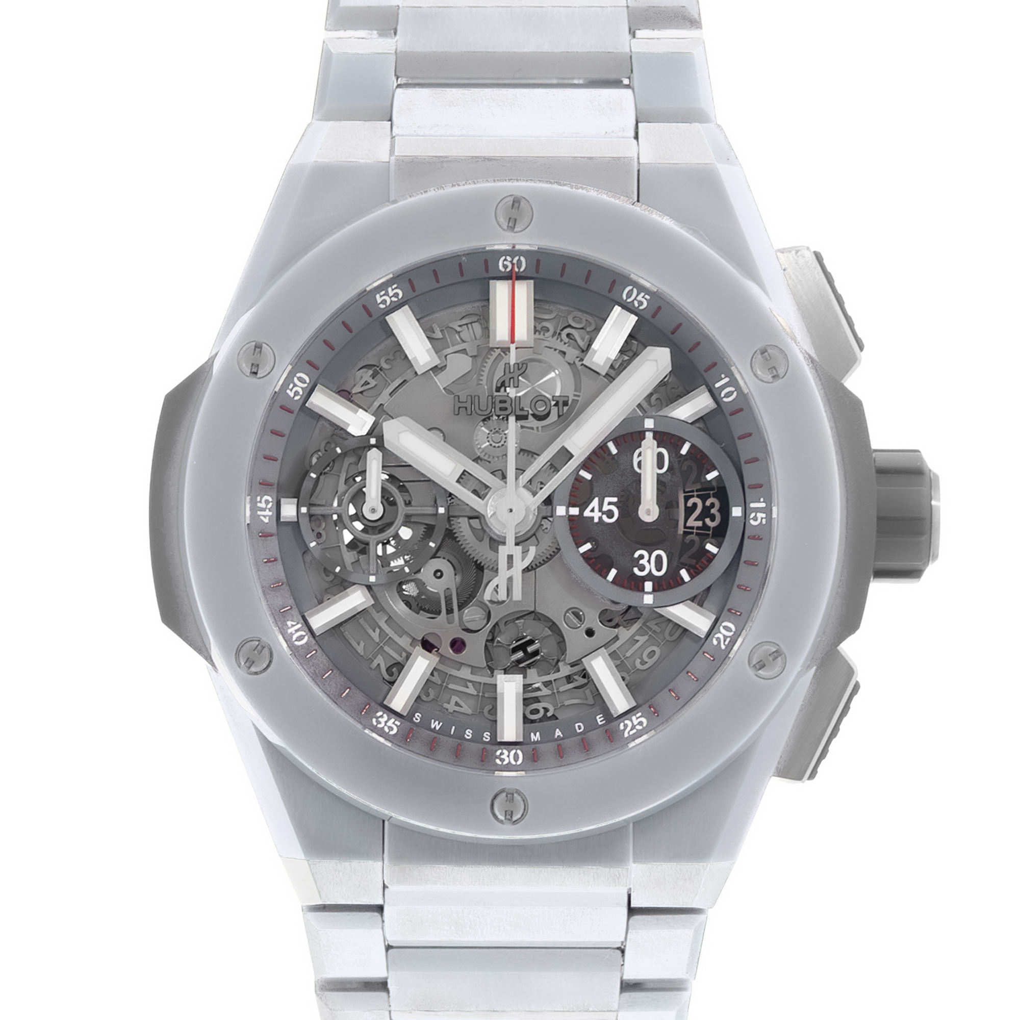 Hublot Big Bang 451.FX.6923.FX 42mm Ceramic Chronograph Mens Watch Box thumbnail 1