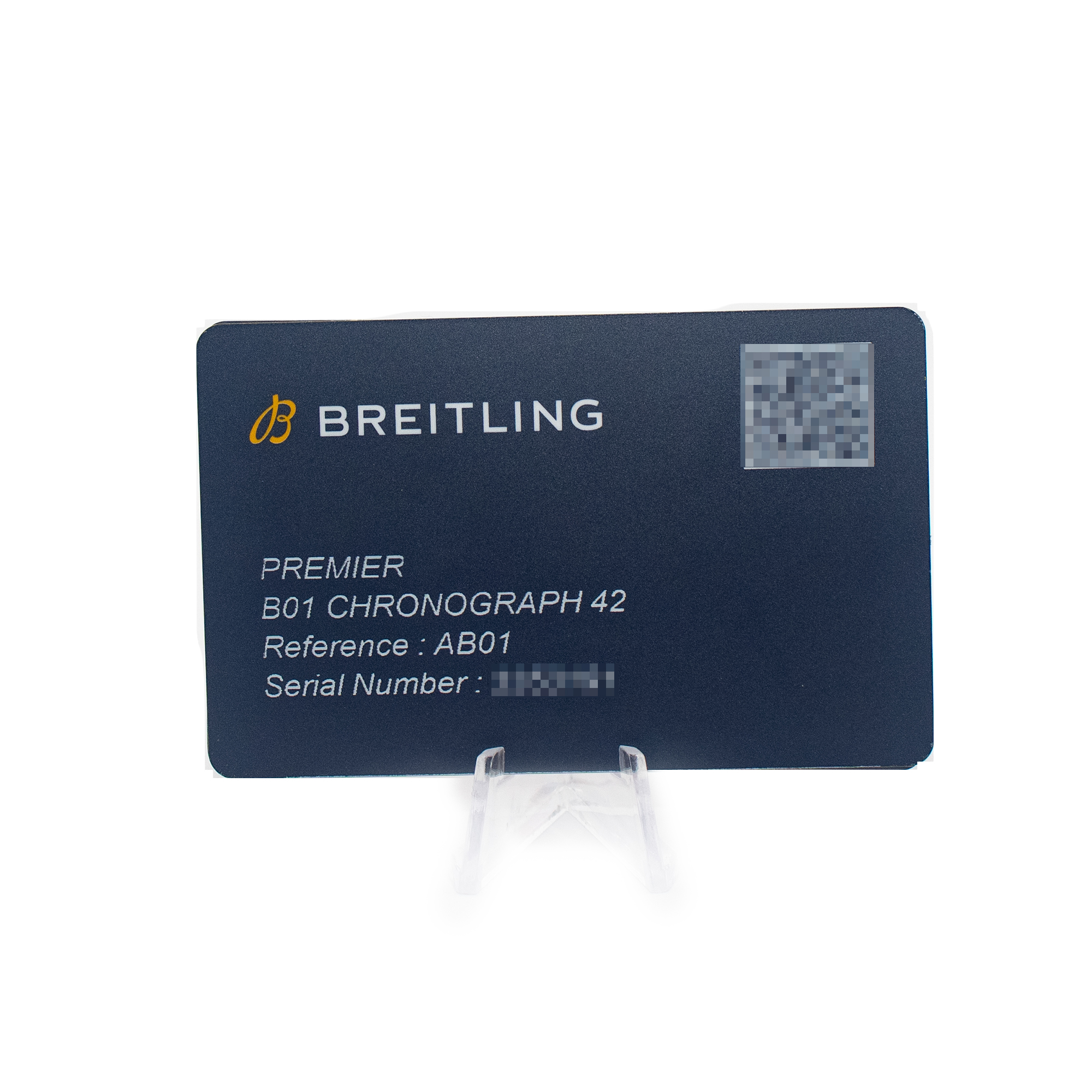 Breitling Premier B01 Chronograph AB0118221L1P1 42mm Green Mens Watch Box Card thumbnail 3