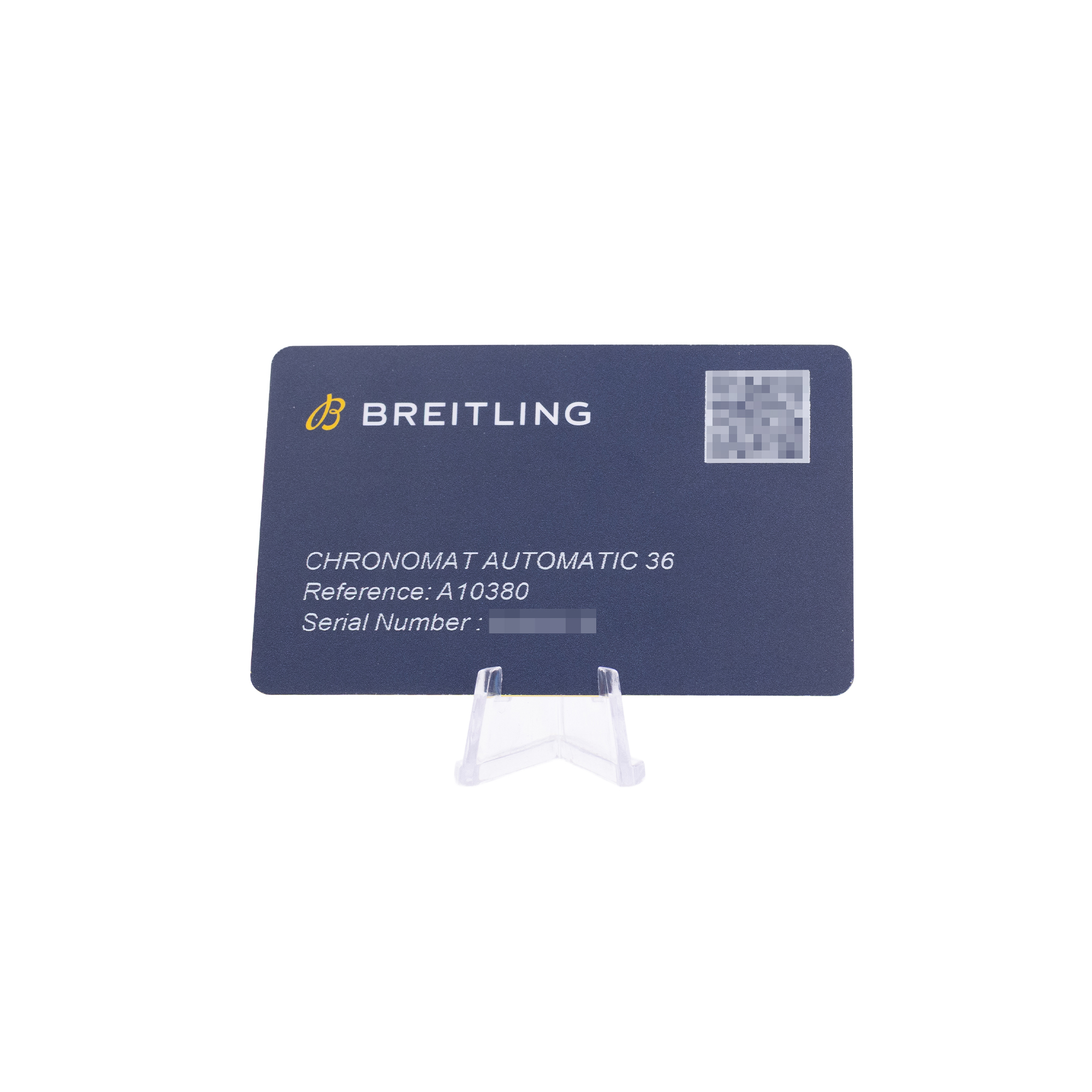 Breitling Chronomat A10380611A1P1 36mm Diamonds Steel Mens Watch Box Card thumbnail 3