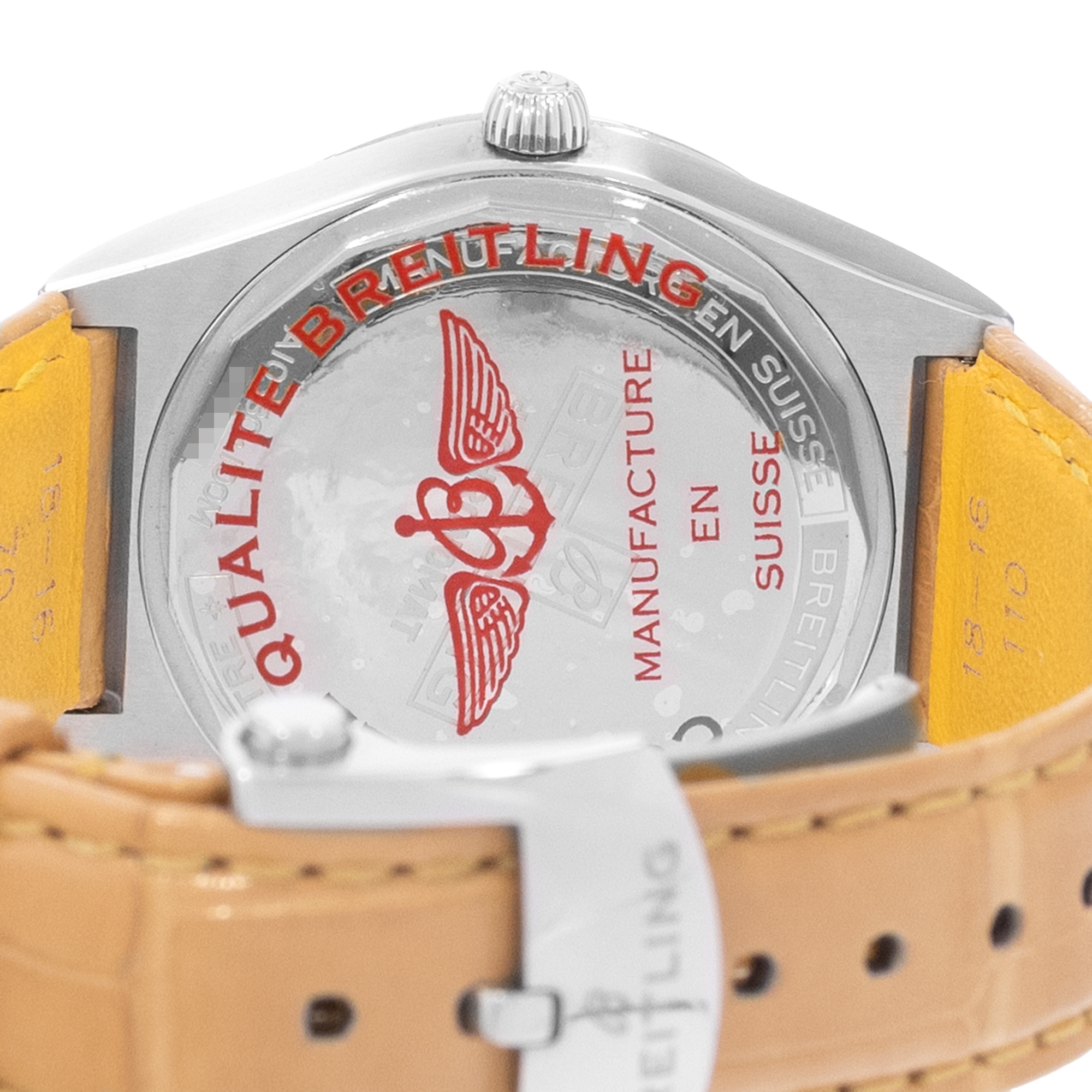 Breitling Chronomat A10380611A1P1 36mm Diamonds Steel Mens Watch Box Card thumbnail 9