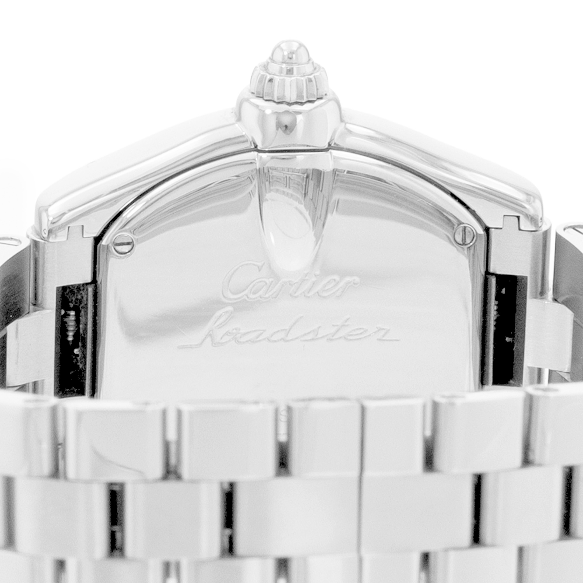 Cartier Roadster W62016V3 2675 30mm Silver Dial Steel Automatic Ladies Watch thumbnail 8