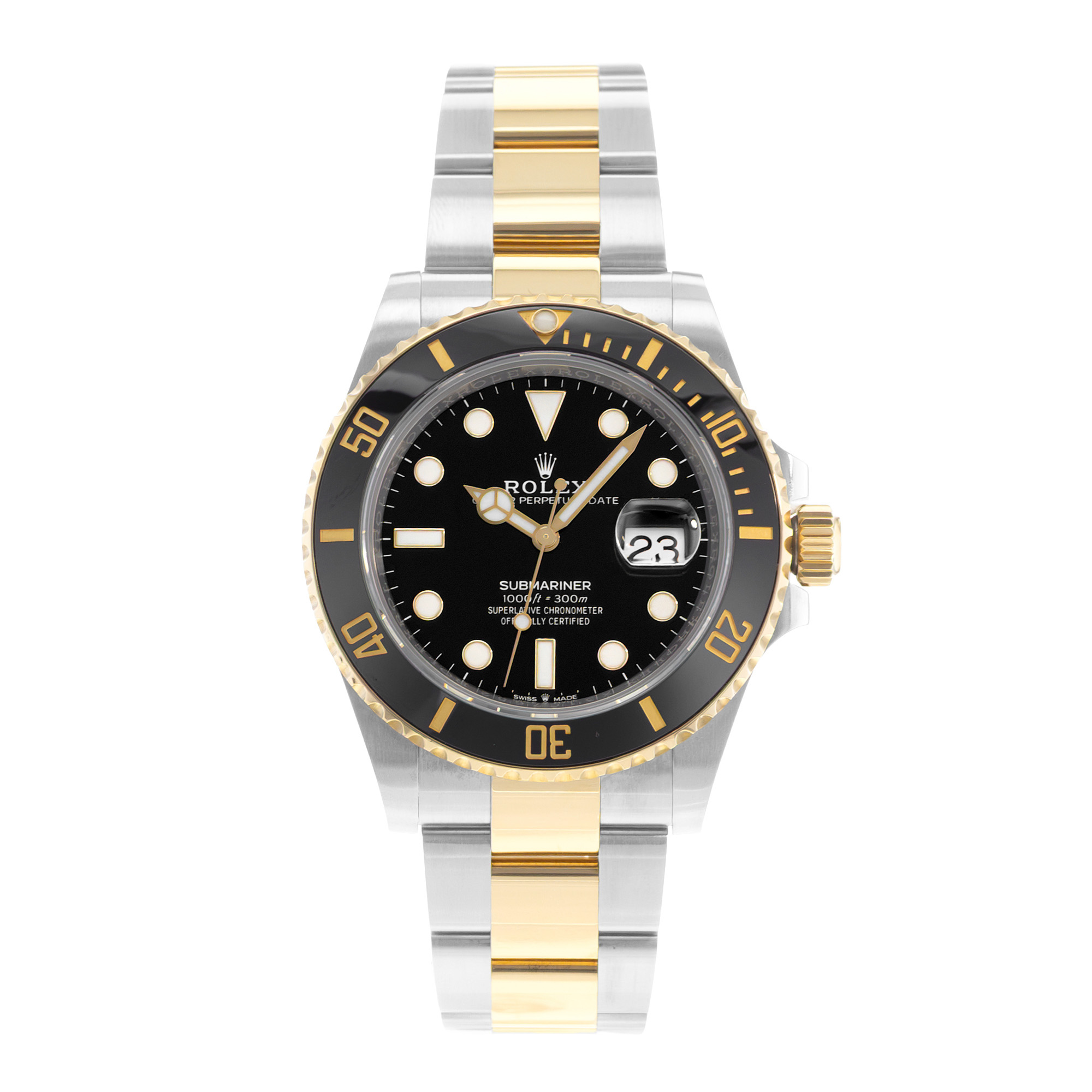 Rolex Submariner Date 126613 41mm Black Dial Steel Yellow Gold Mens Watch Card thumbnail 2