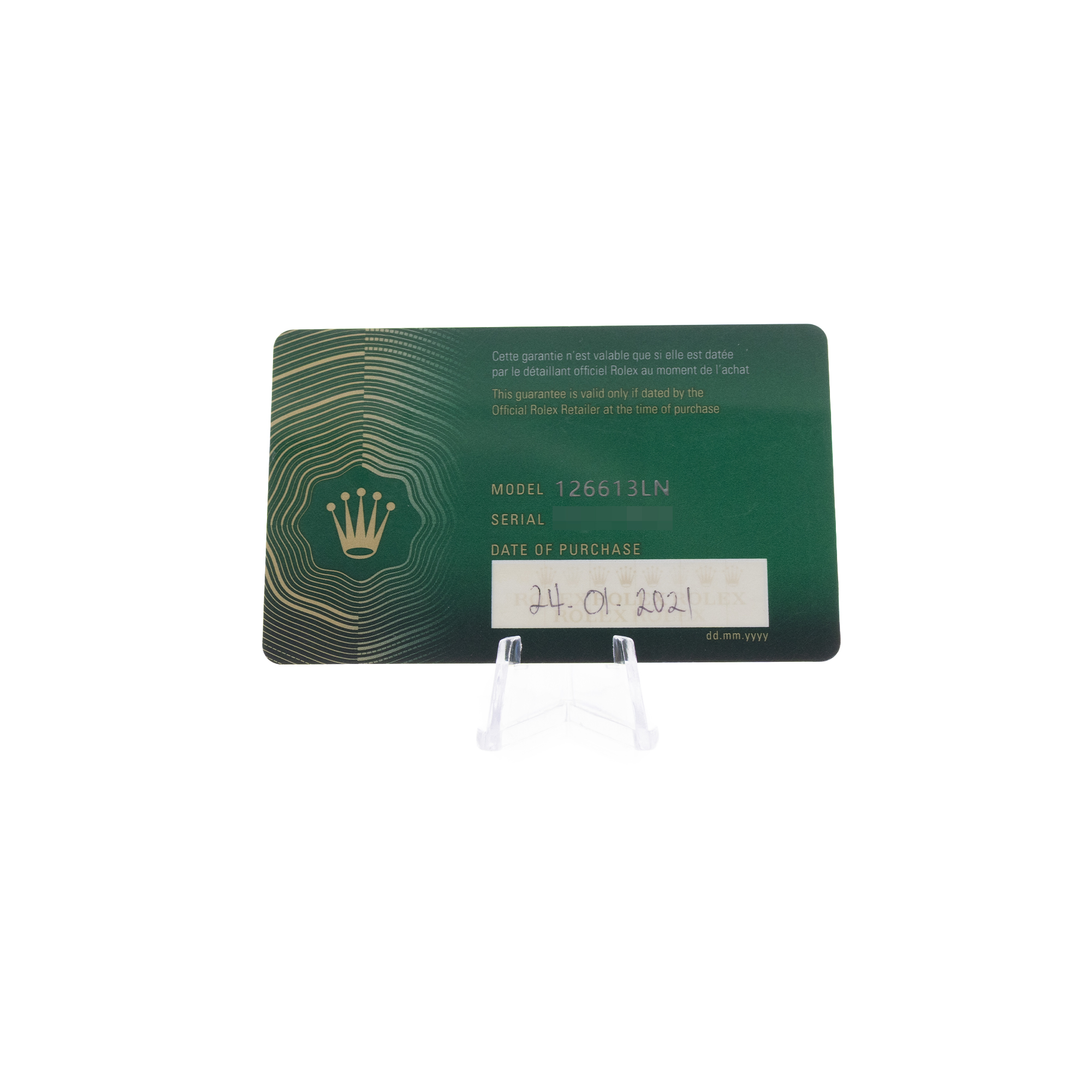 Rolex Submariner Date 126613 41mm Black Dial Steel Yellow Gold Mens Watch Card thumbnail 3