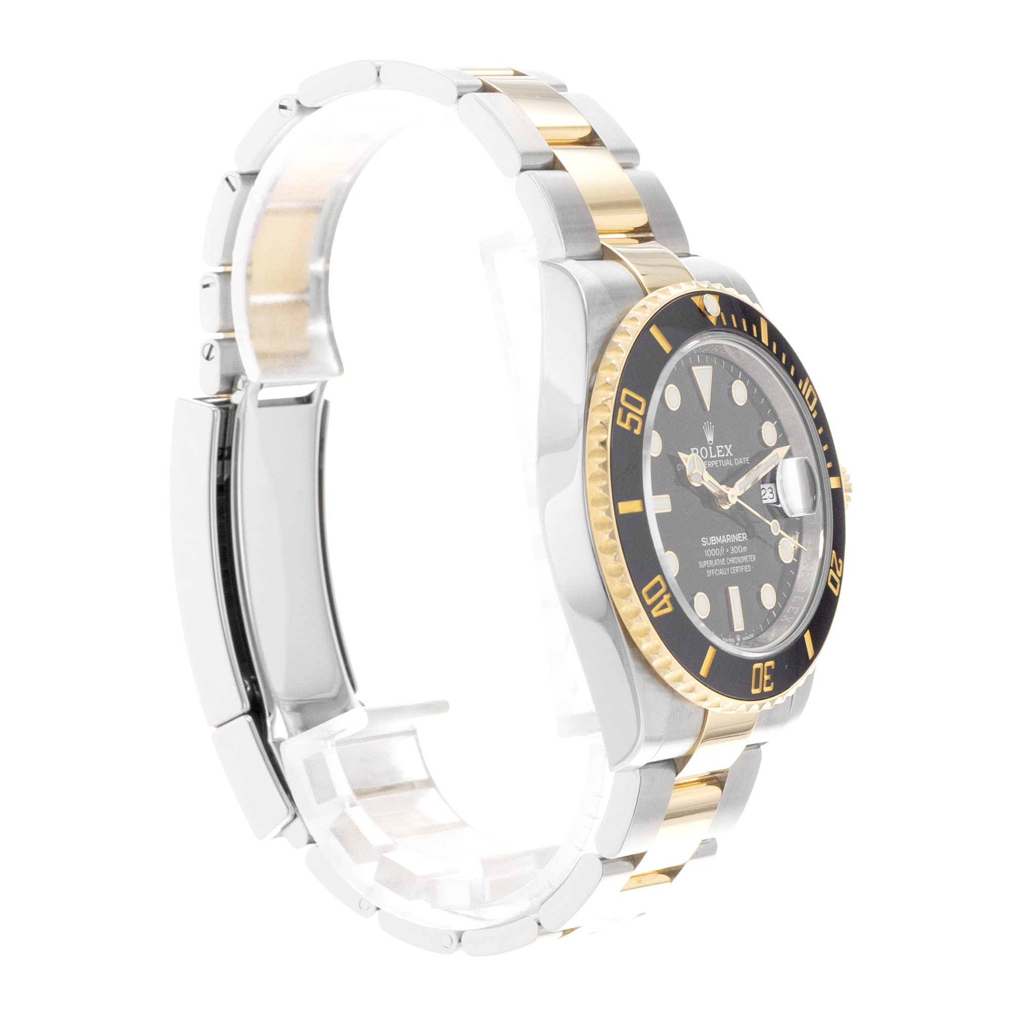 Rolex Submariner Date 126613 41mm Black Dial Steel Yellow Gold Mens Watch Card thumbnail 6