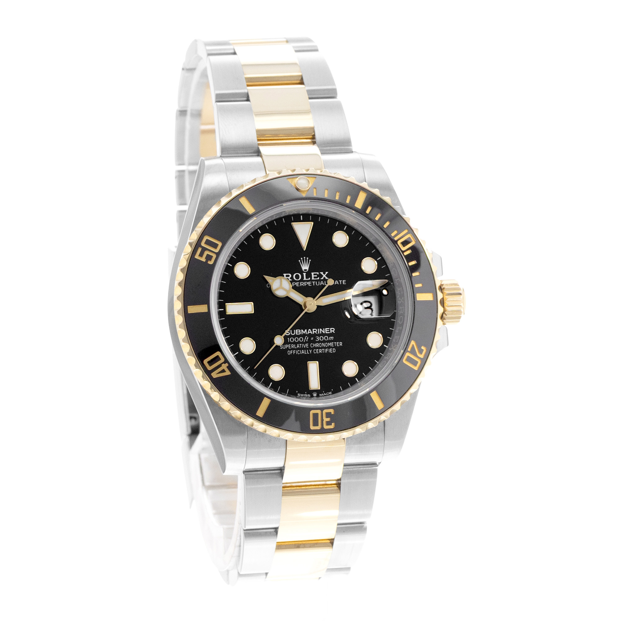 Rolex Submariner Date 126613 41mm Black Dial Steel Yellow Gold Mens Watch Card thumbnail 7