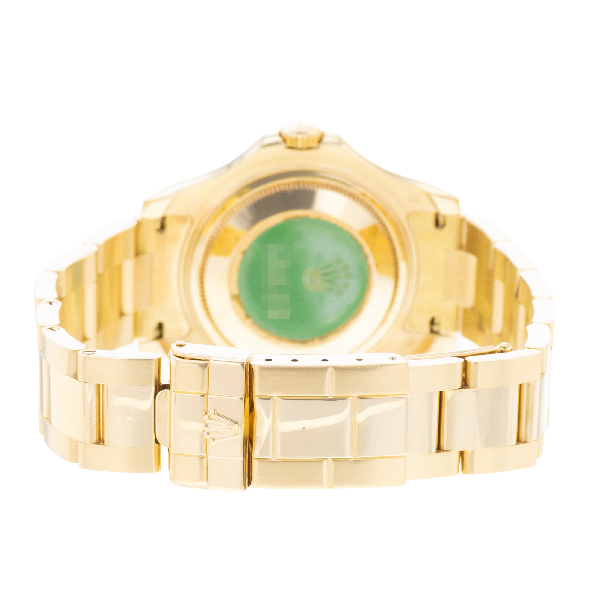 Rolex Yacht-Master 35 68628 Vintage 18k Yellow Gold Automatic Mens Watch thumbnail 7