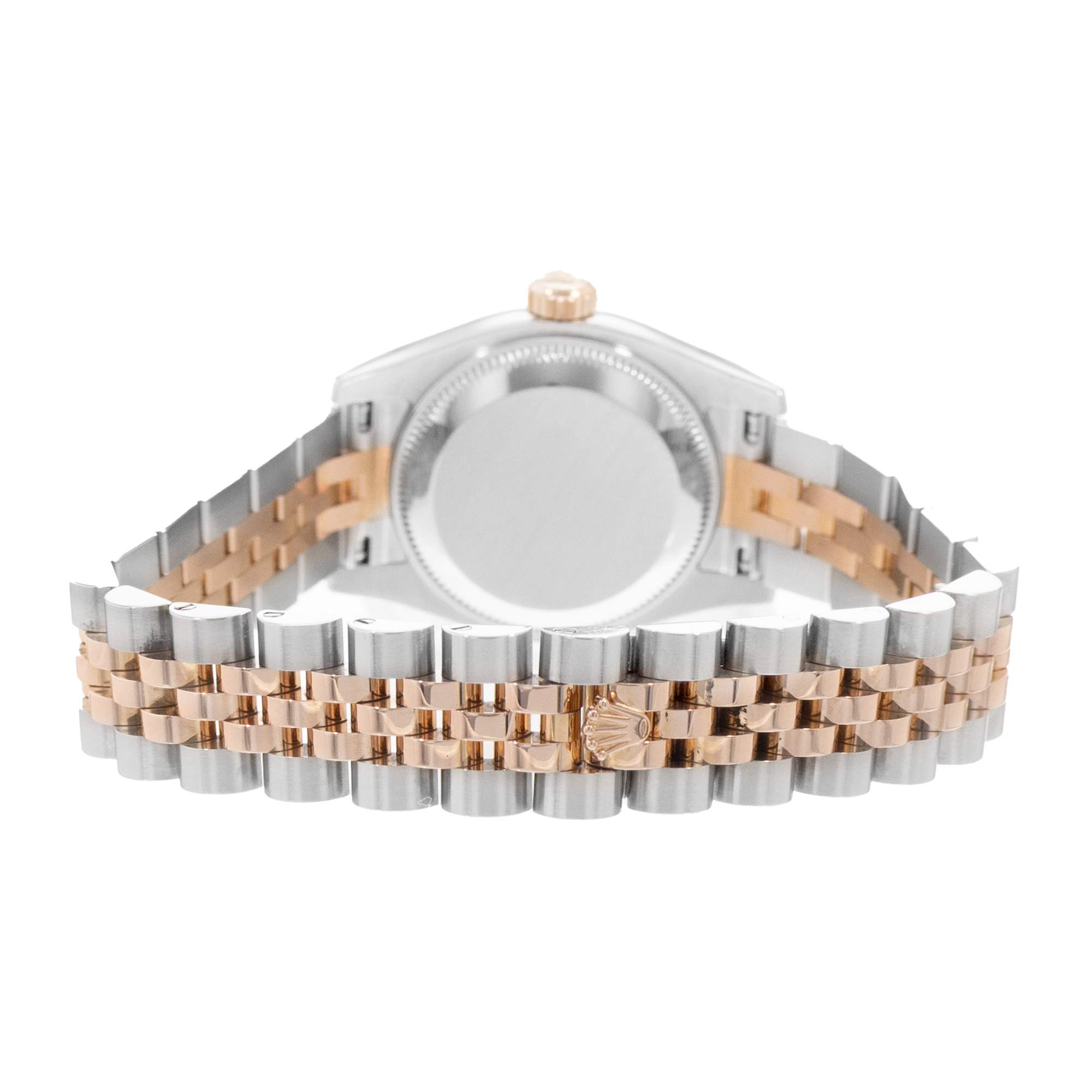 Rolex Datejust 26 179171 Chocolate Steel Rose Gold Automatic Ladies Watch Card thumbnail 8
