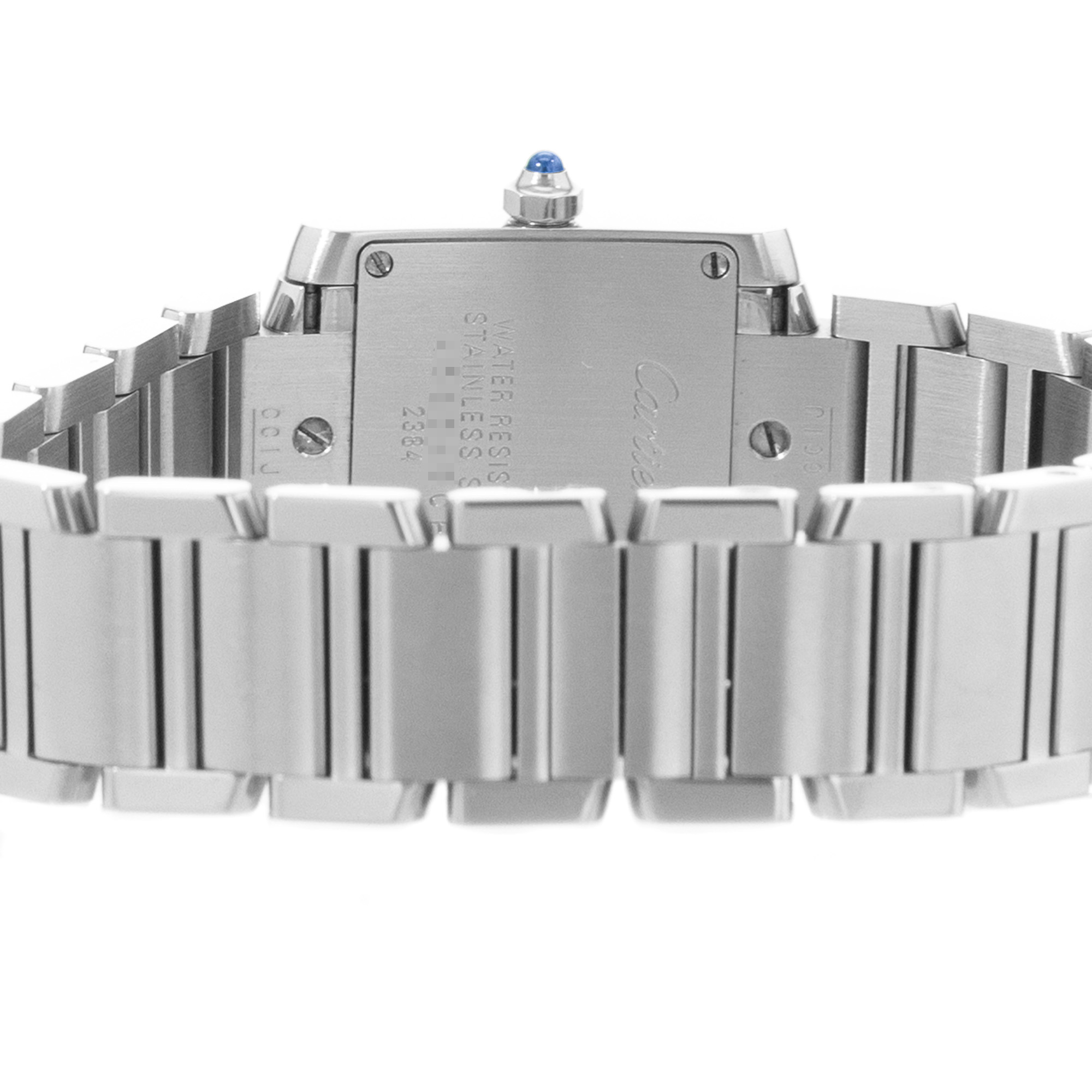 Cartier Tank Francaise W51008Q3 2384 20mm Small Silver Steel Ladies Watch thumbnail 8