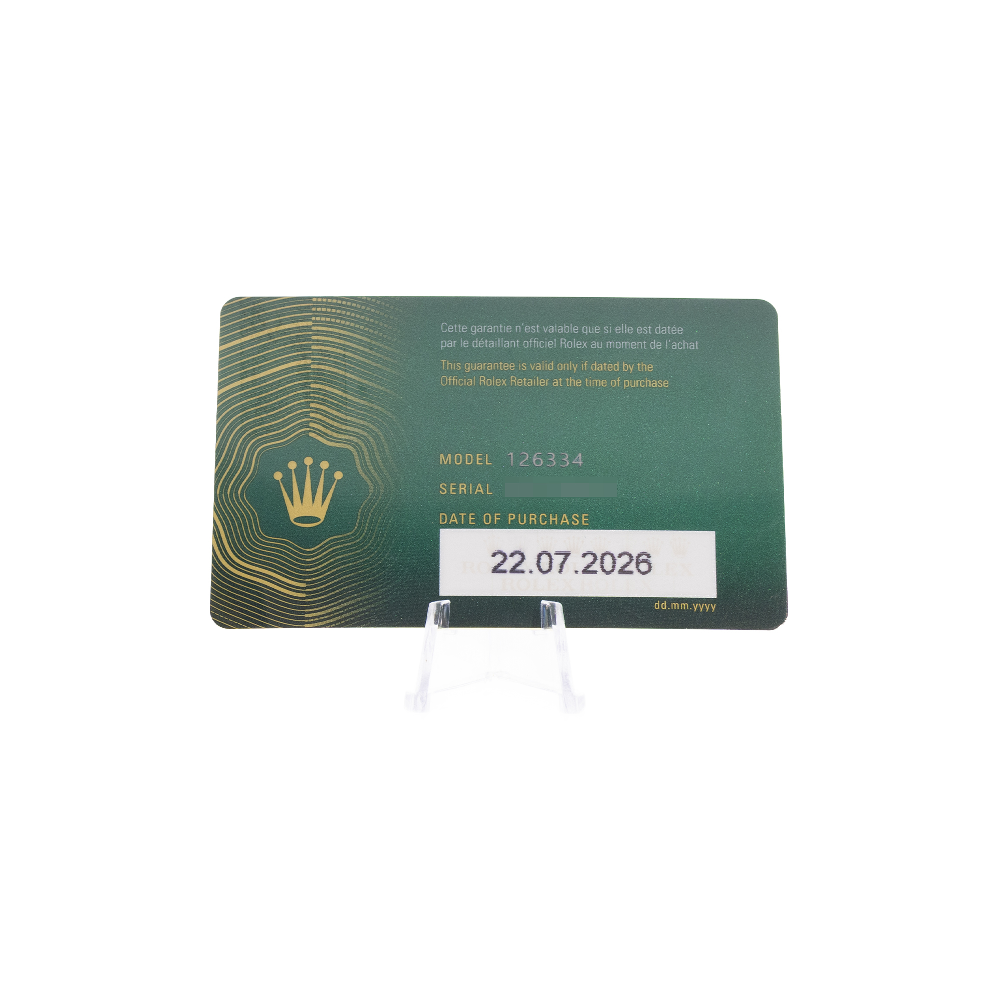 Rolex Datejust 41 126334 Blue Dial Steel Jubilee Automatic Mens Watch Box Card thumbnail 3
