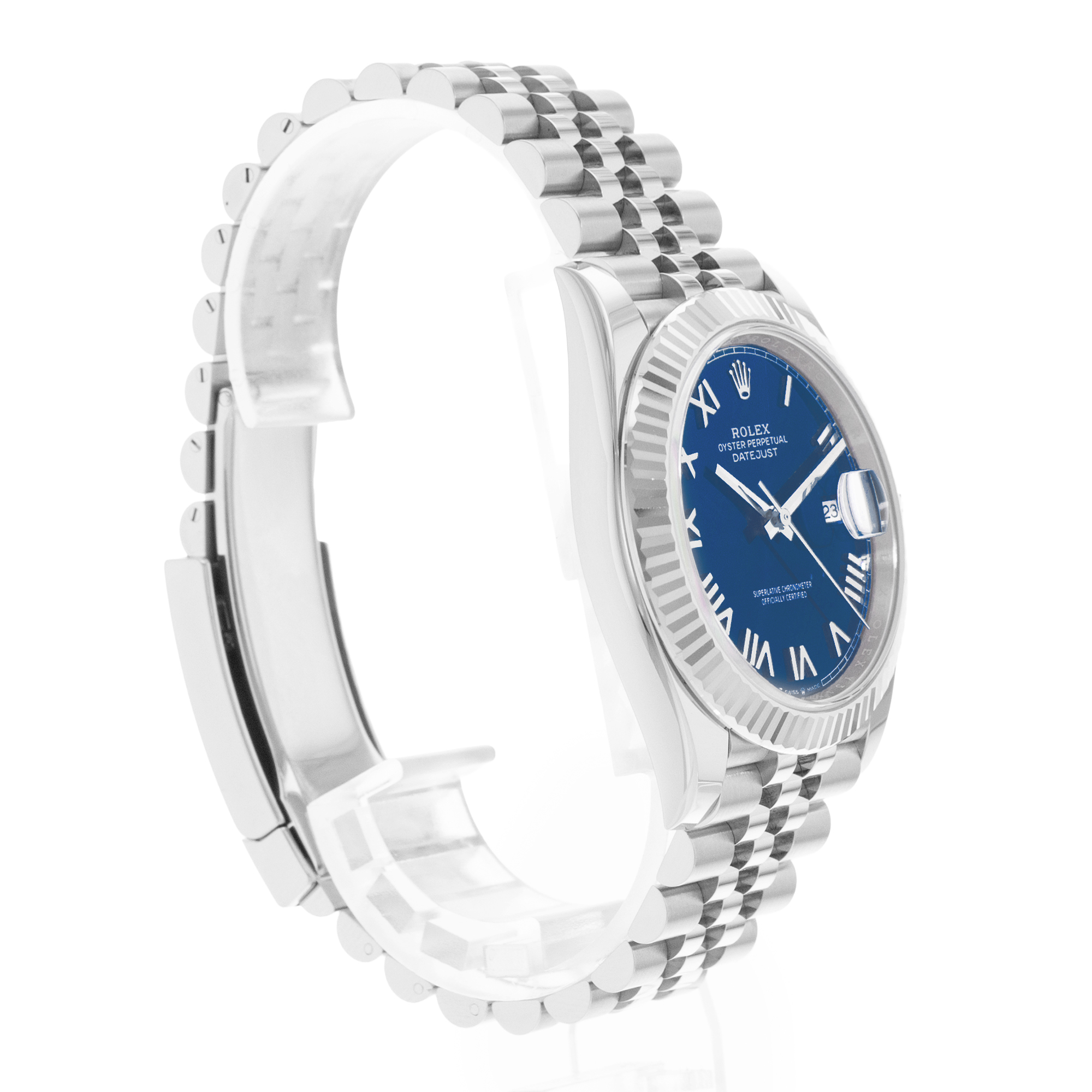 Rolex Datejust 41 126334 Blue Dial Steel Jubilee Automatic Mens Watch Box Card thumbnail 6