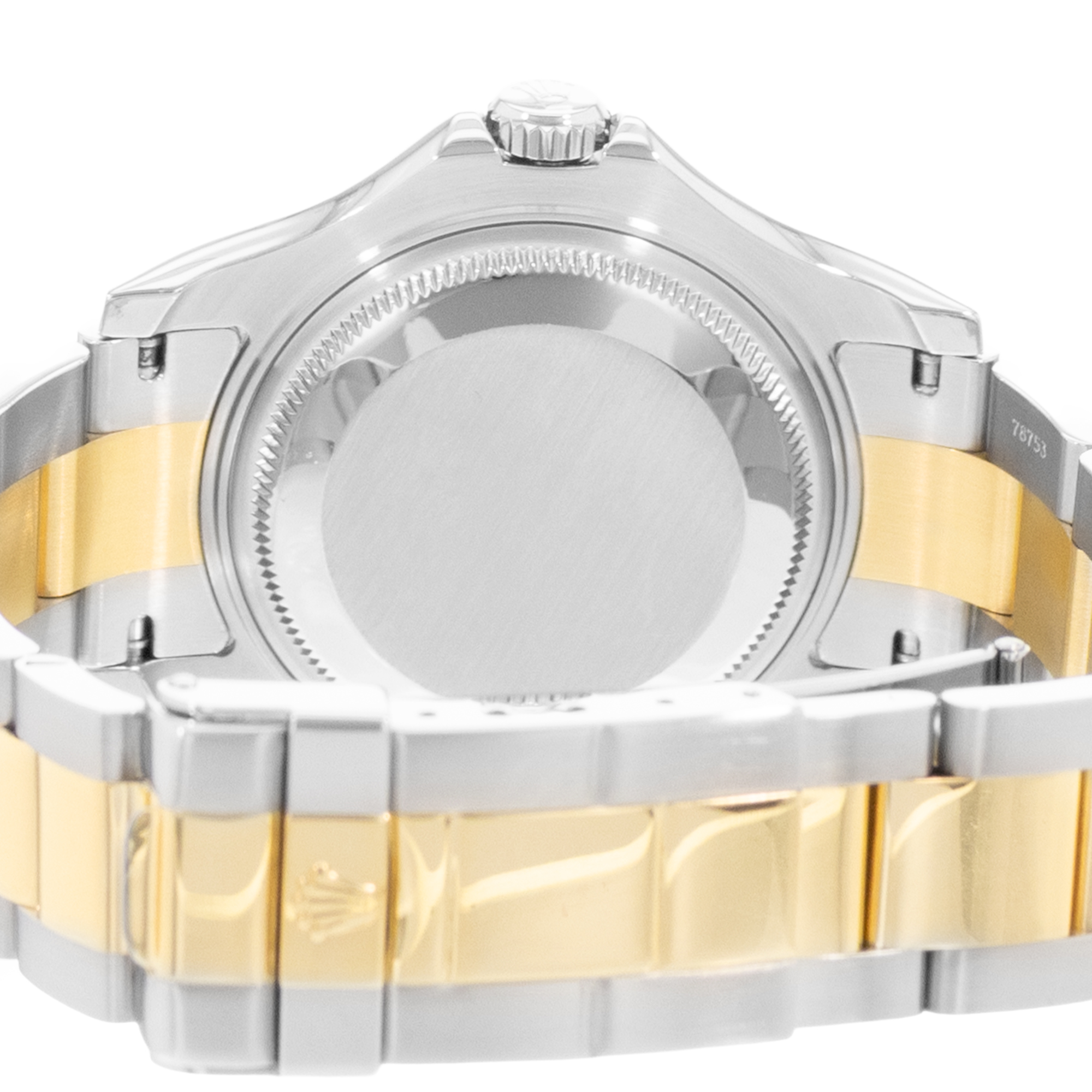 Rolex Yacht-Master 35 168623 Silver Dial Steel Yellow Gold Automatic Mens Watch thumbnail 8