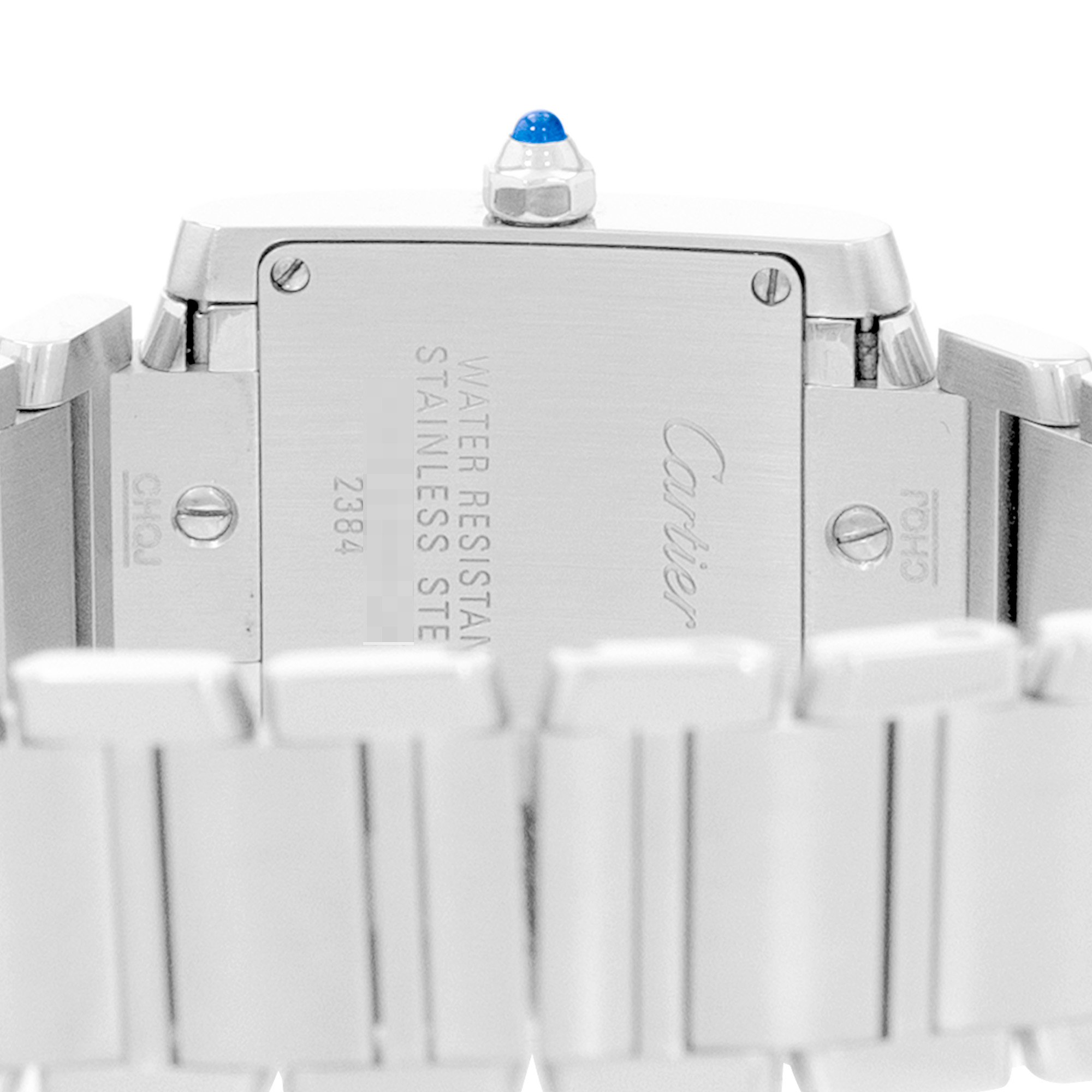 Cartier Tank Francaise W51008Q3 2384 20mm Small Silver Steel Ladies Watch thumbnail 8