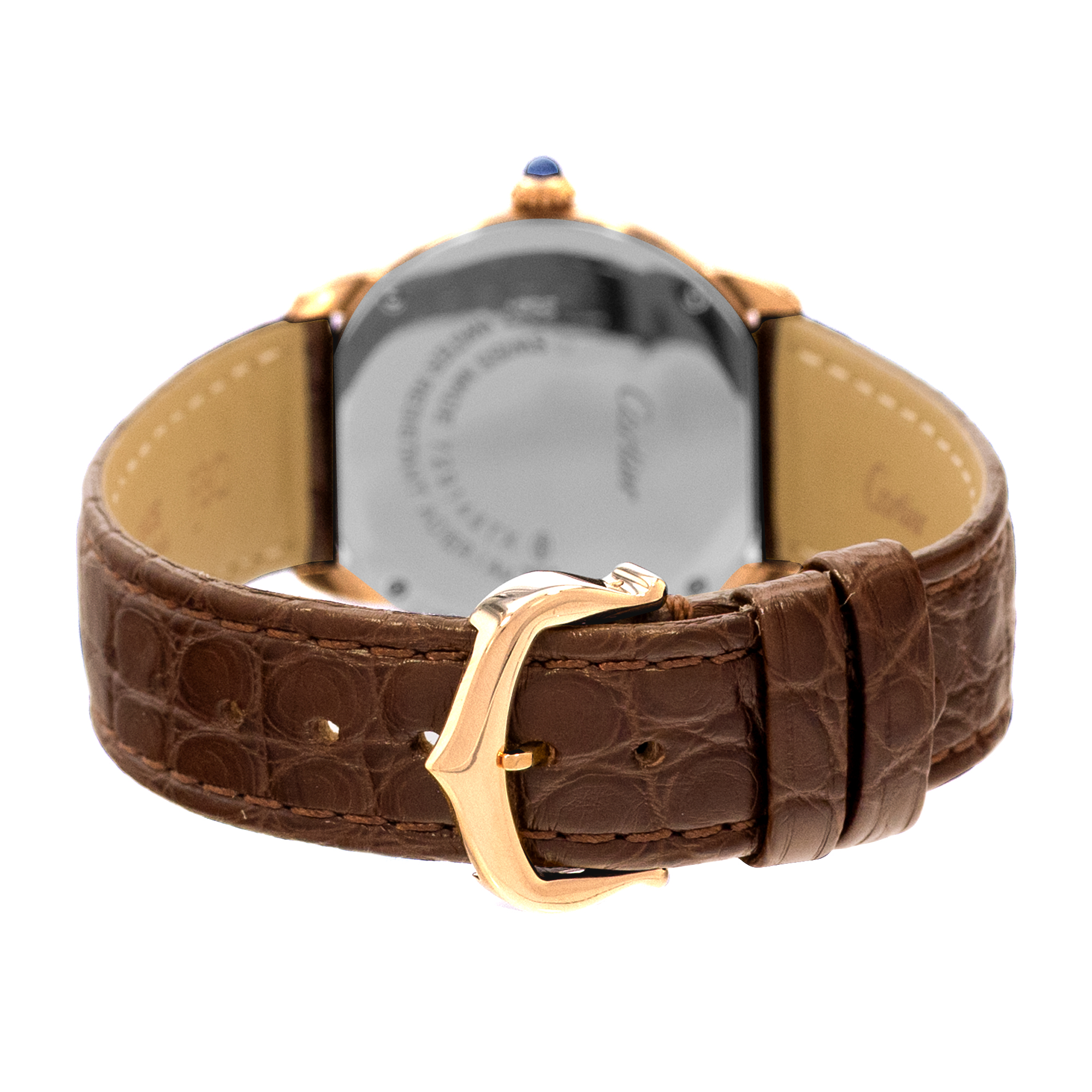 Cartier Ronde Solo de Cartier W6700355 2987 29mm Silver Yellow Gold Ladies Watch thumbnail 7