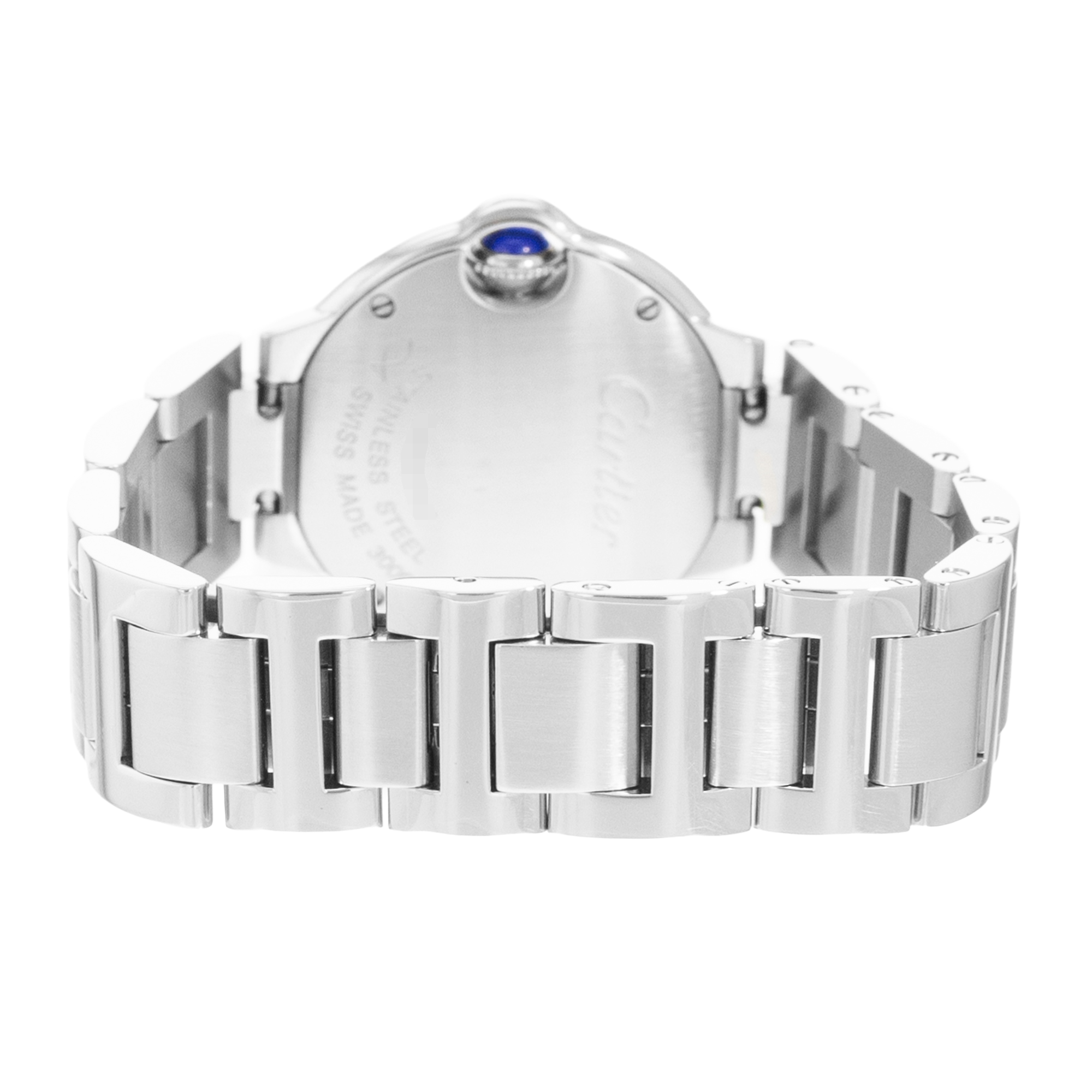 Cartier Ballon Bleu 28mm WE902073 3009 Factory Diamond Silver Steel Ladies Watch thumbnail 7