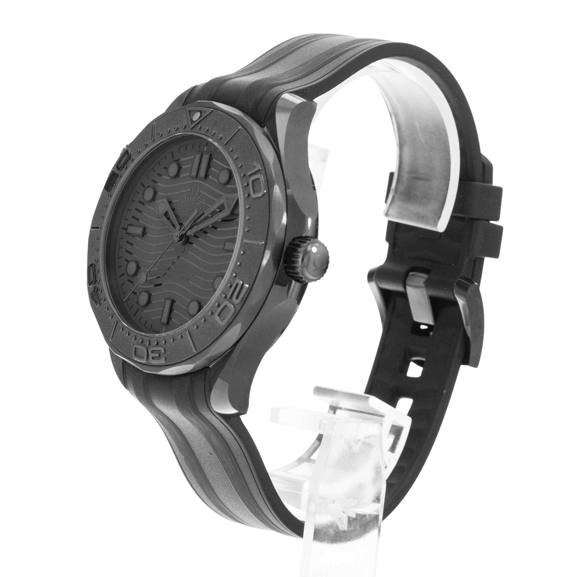 Omega Seamaster Diver 300 M 210.92.44.20.01.003 Black Ceramic Mens Watch thumbnail 5