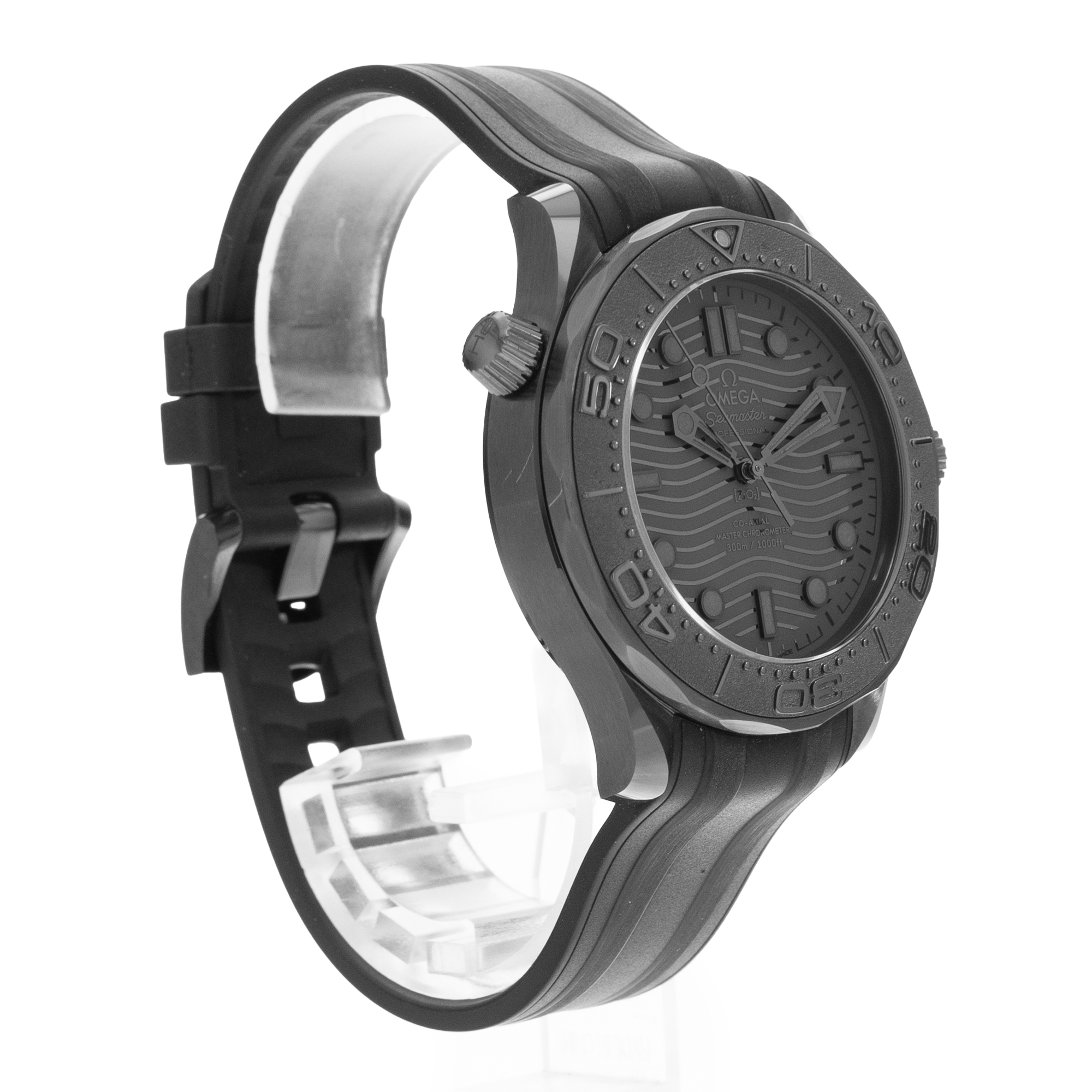 Omega Seamaster Diver 300 M 210.92.44.20.01.003 Black Ceramic Mens Watch thumbnail 6