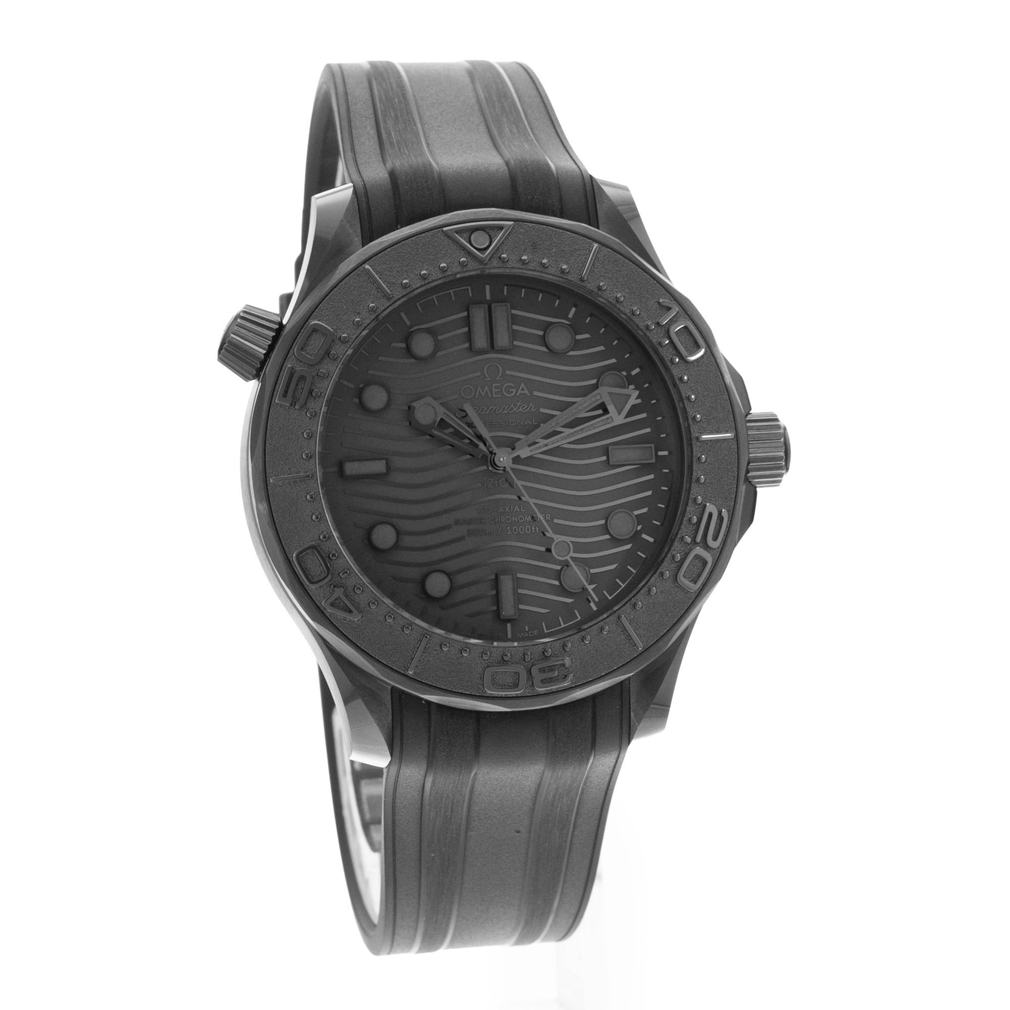 Omega Seamaster Diver 300 M 210.92.44.20.01.003 Black Ceramic Mens Watch thumbnail 7