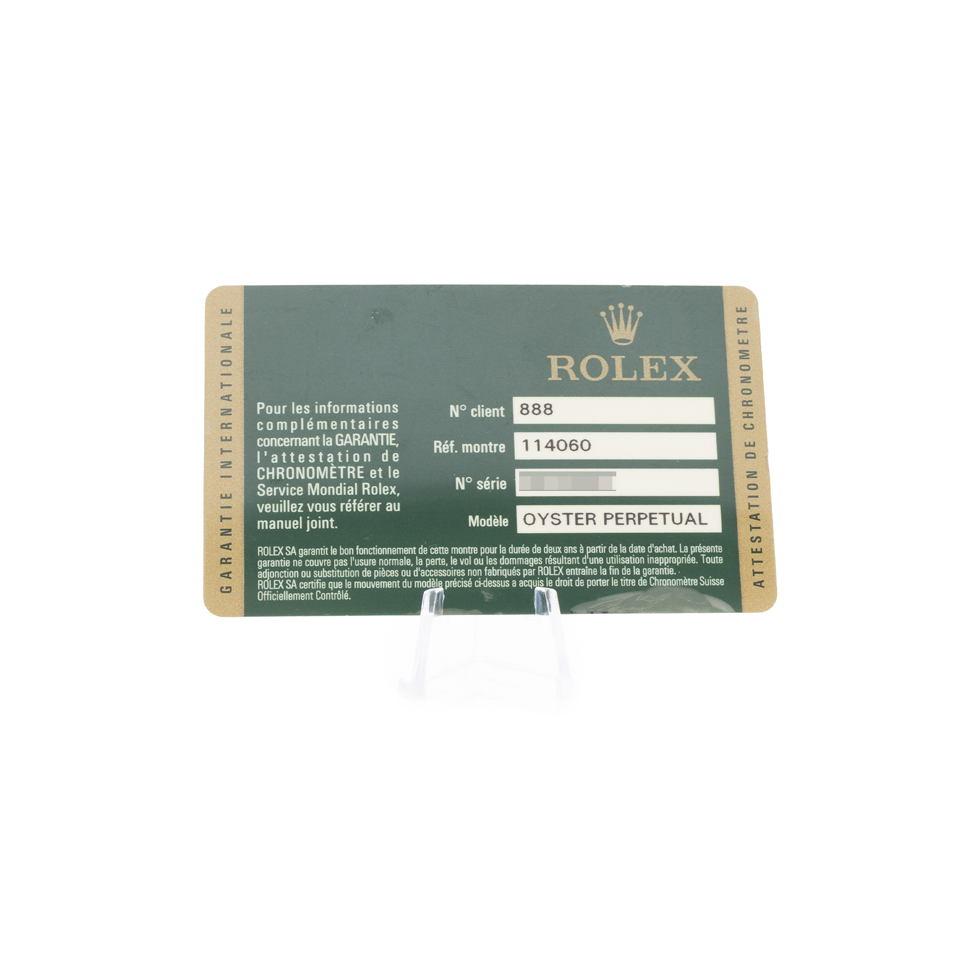 Rolex Submariner No Date 114060 40mm Black Dial Steel Oyster Mens Watch Card thumbnail 10