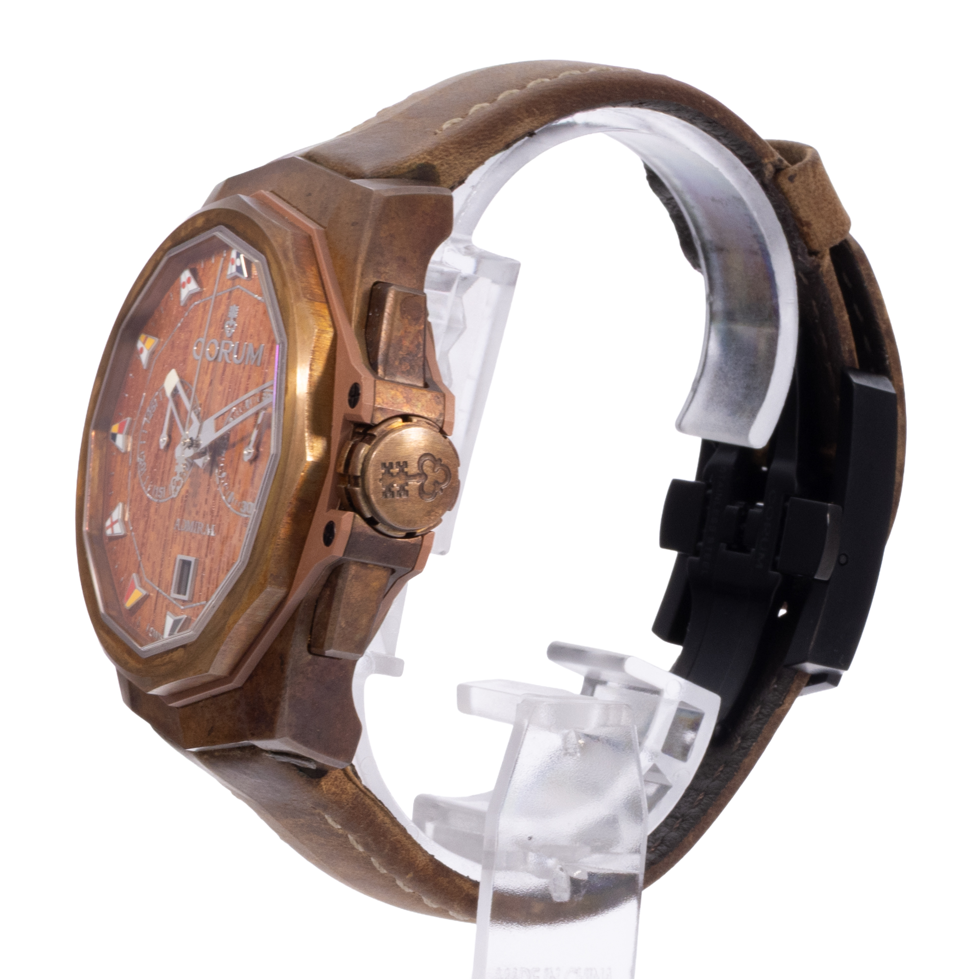 Corum Admiral AC1-45 113.200.53/0F62 AW01 45mm Bronze Mens Watch Box Card thumbnail 5