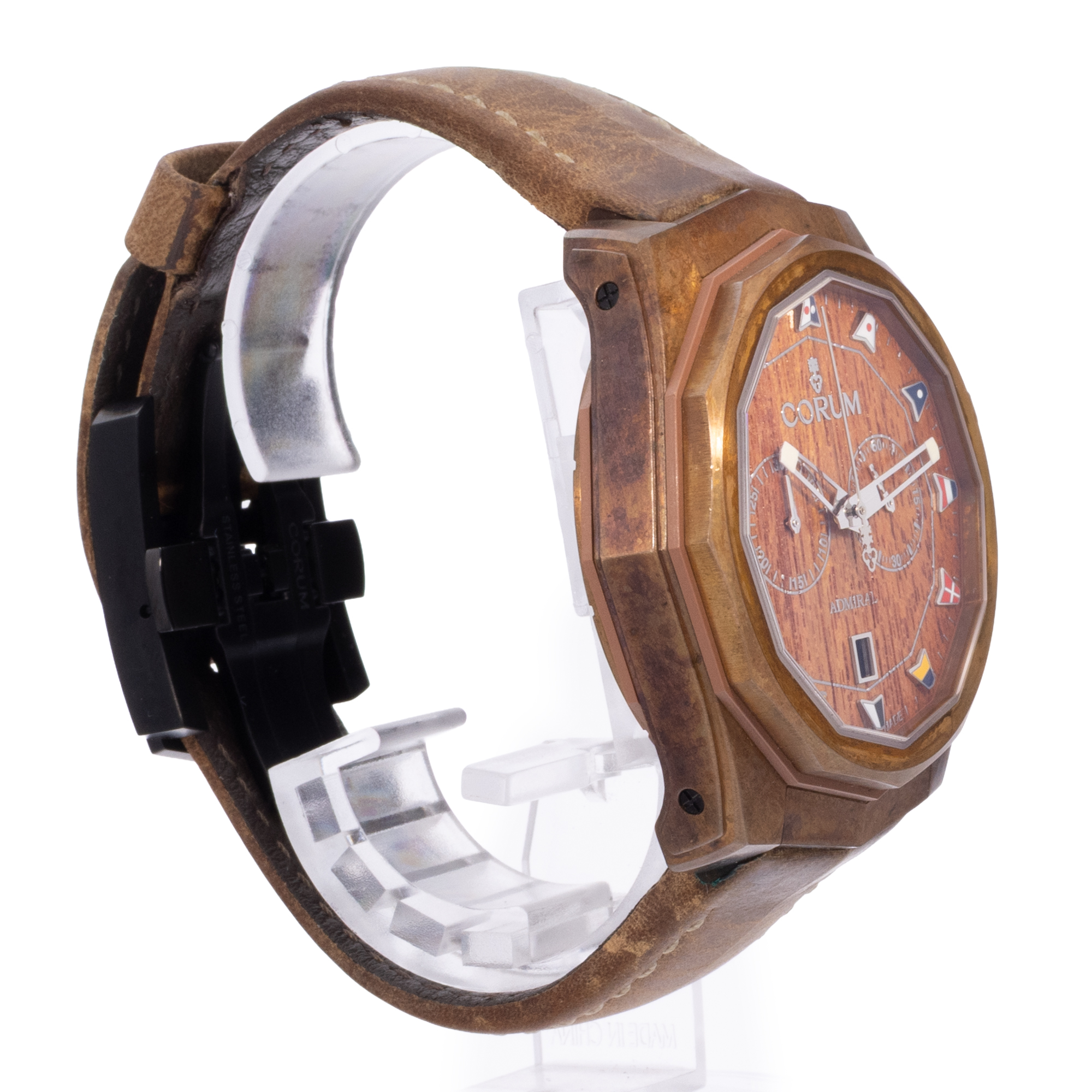 Corum Admiral AC1-45 113.200.53/0F62 AW01 45mm Bronze Mens Watch Box Card thumbnail 6