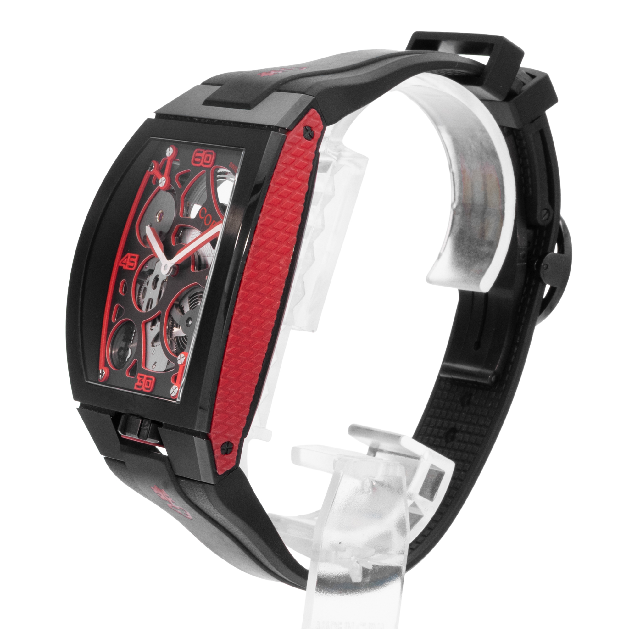 Corum Lab 01 Z1410/03860 40mm Skeleton Titanium Black DLC Mens Watch Box Card thumbnail 5