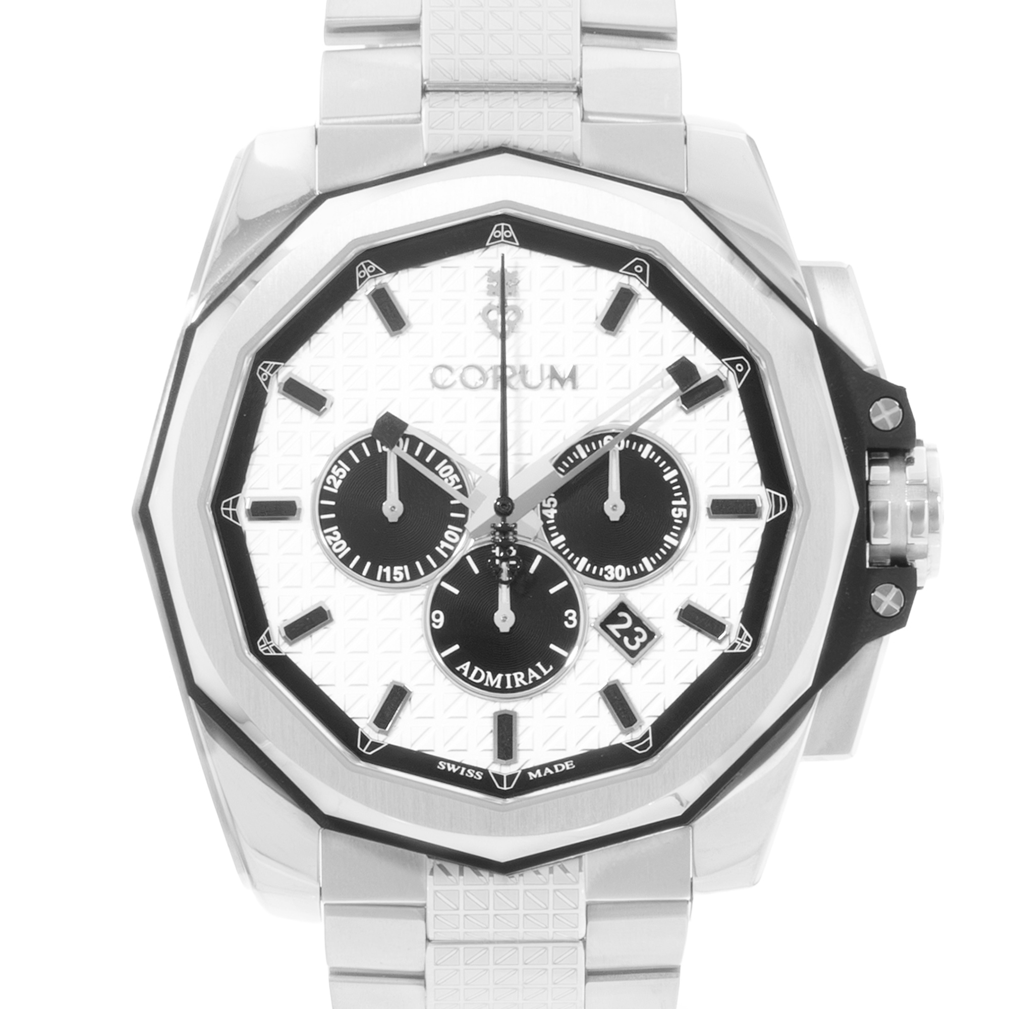 Corum Admiral AC-1 45 132.201.04/V29 AA01 45mm Titanium Mens Watch Box Card thumbnail 1