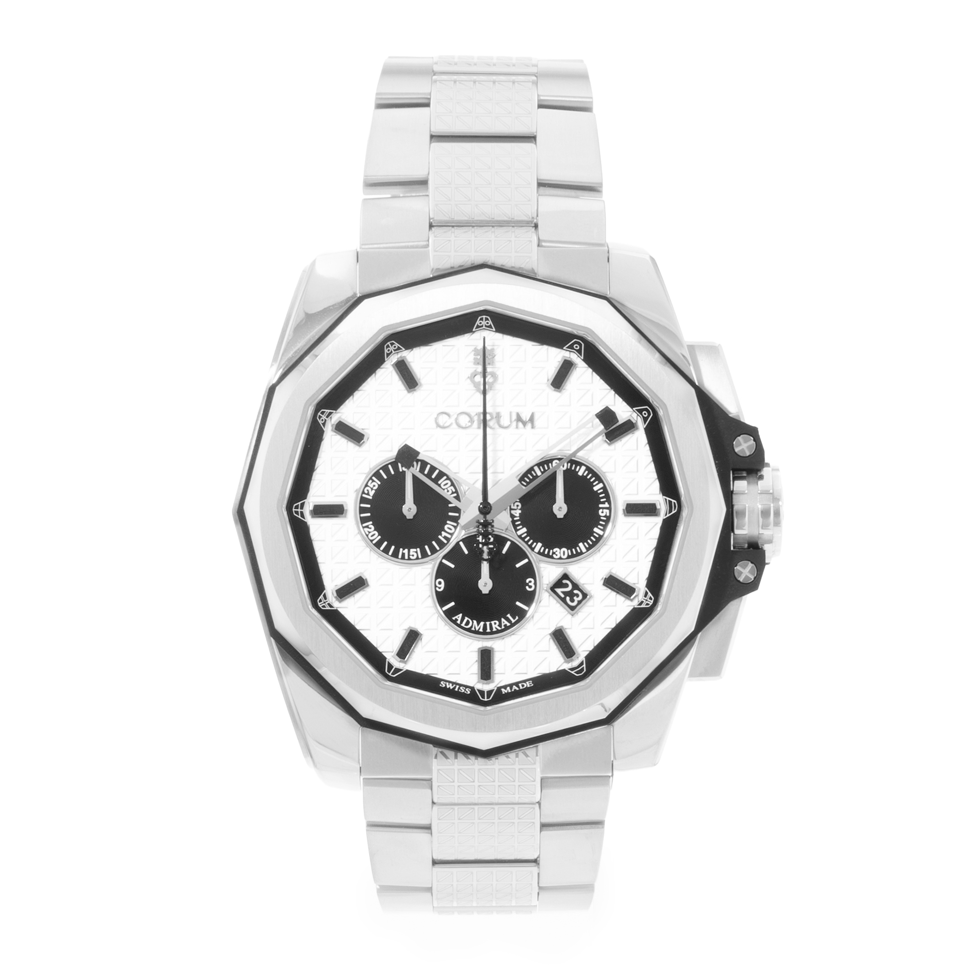 Corum Admiral AC-1 45 132.201.04/V29 AA01 45mm Titanium Mens Watch Box Card thumbnail 2