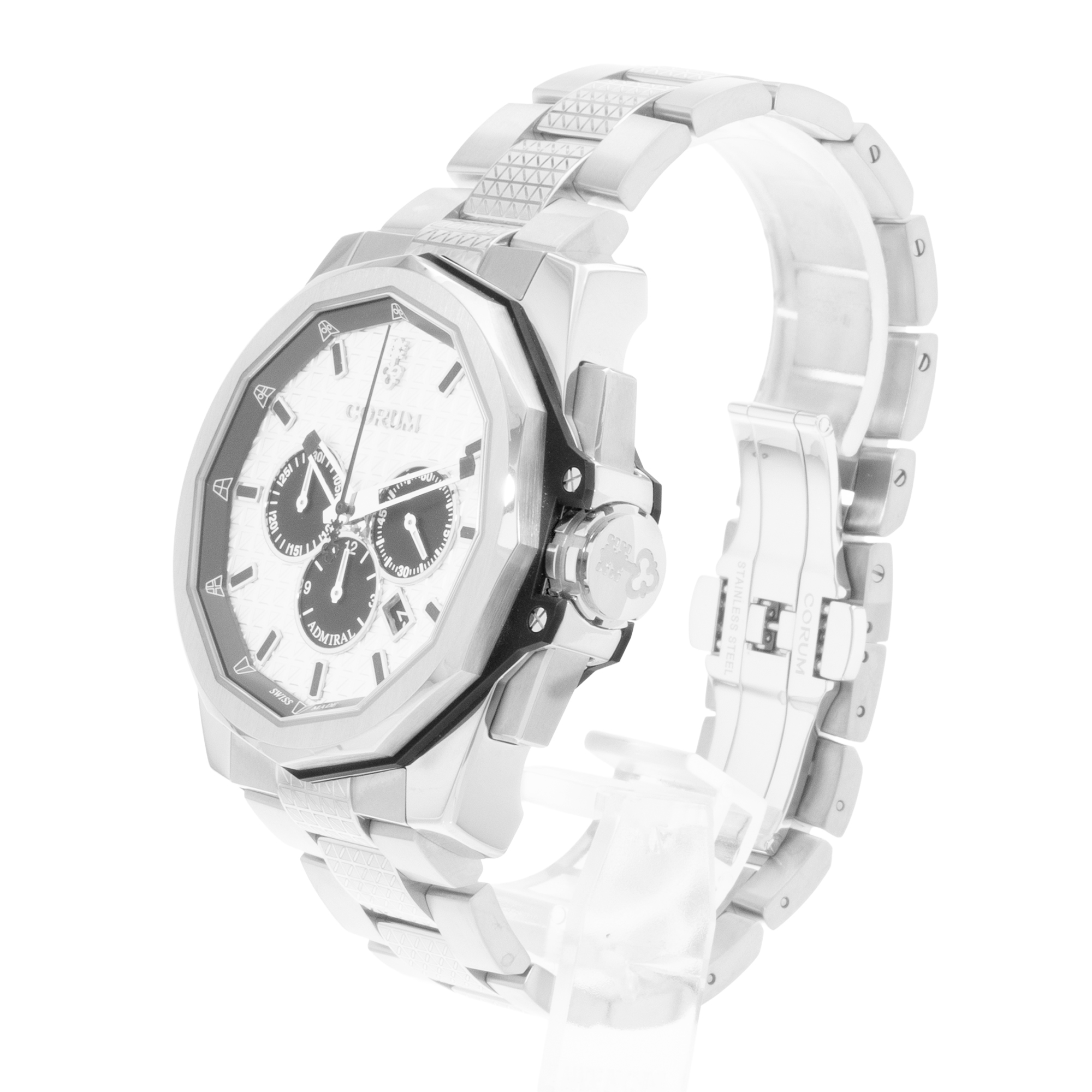Corum Admiral AC-1 45 132.201.04/V29 AA01 45mm Titanium Mens Watch Box Card thumbnail 5