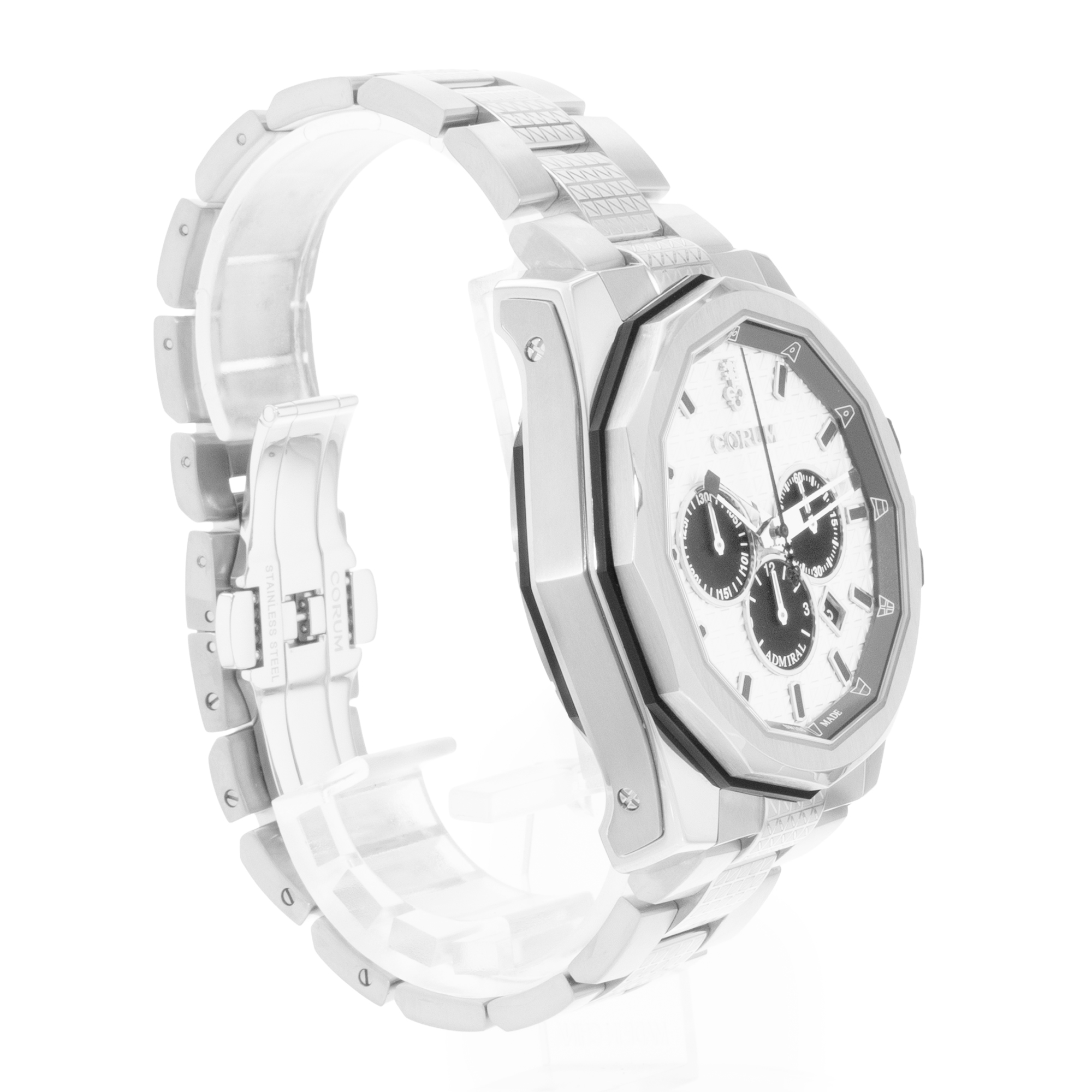 Corum Admiral AC-1 45 132.201.04/V29 AA01 45mm Titanium Mens Watch Box Card thumbnail 6