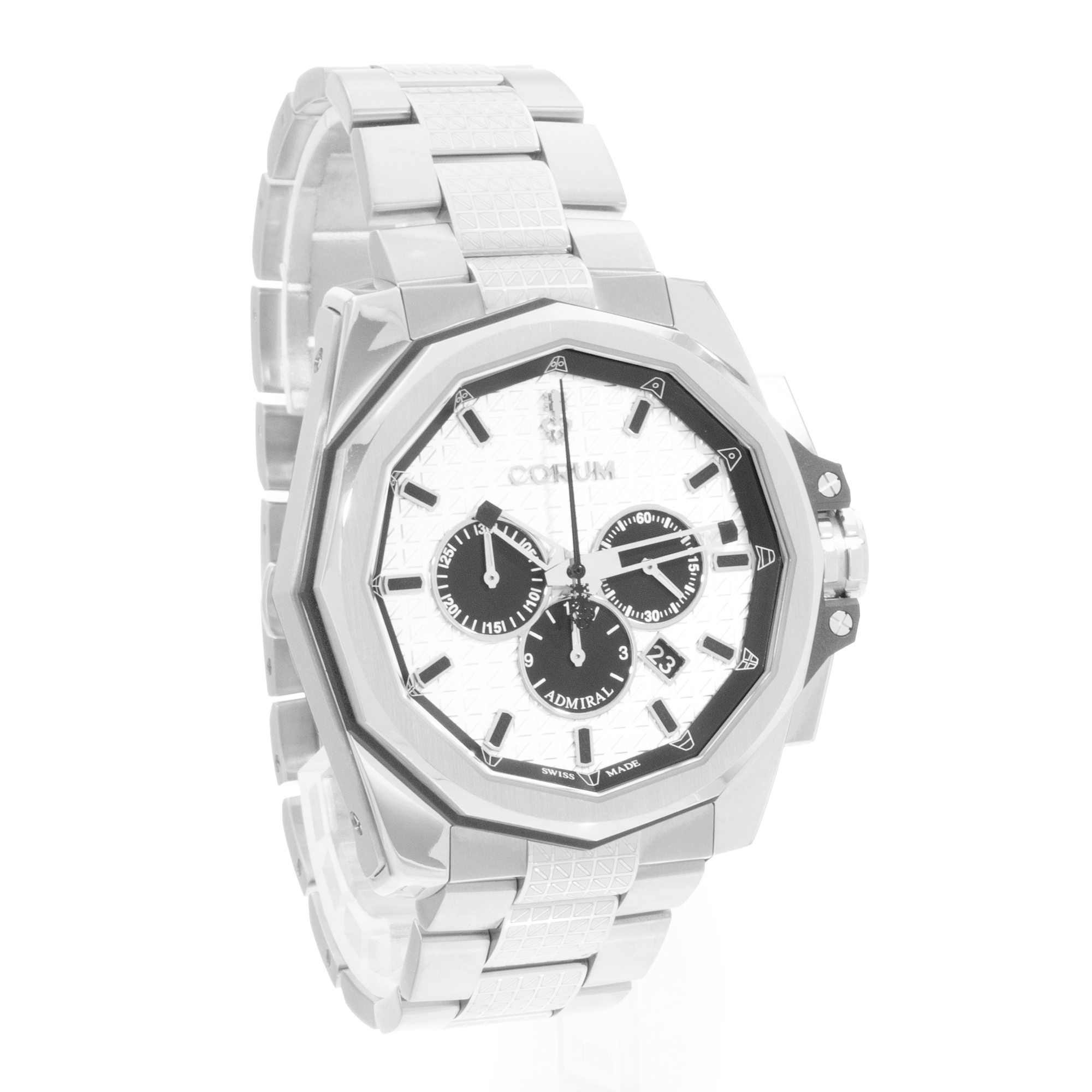 Corum Admiral AC-1 45 132.201.04/V29 AA01 45mm Titanium Mens Watch Box Card thumbnail 7
