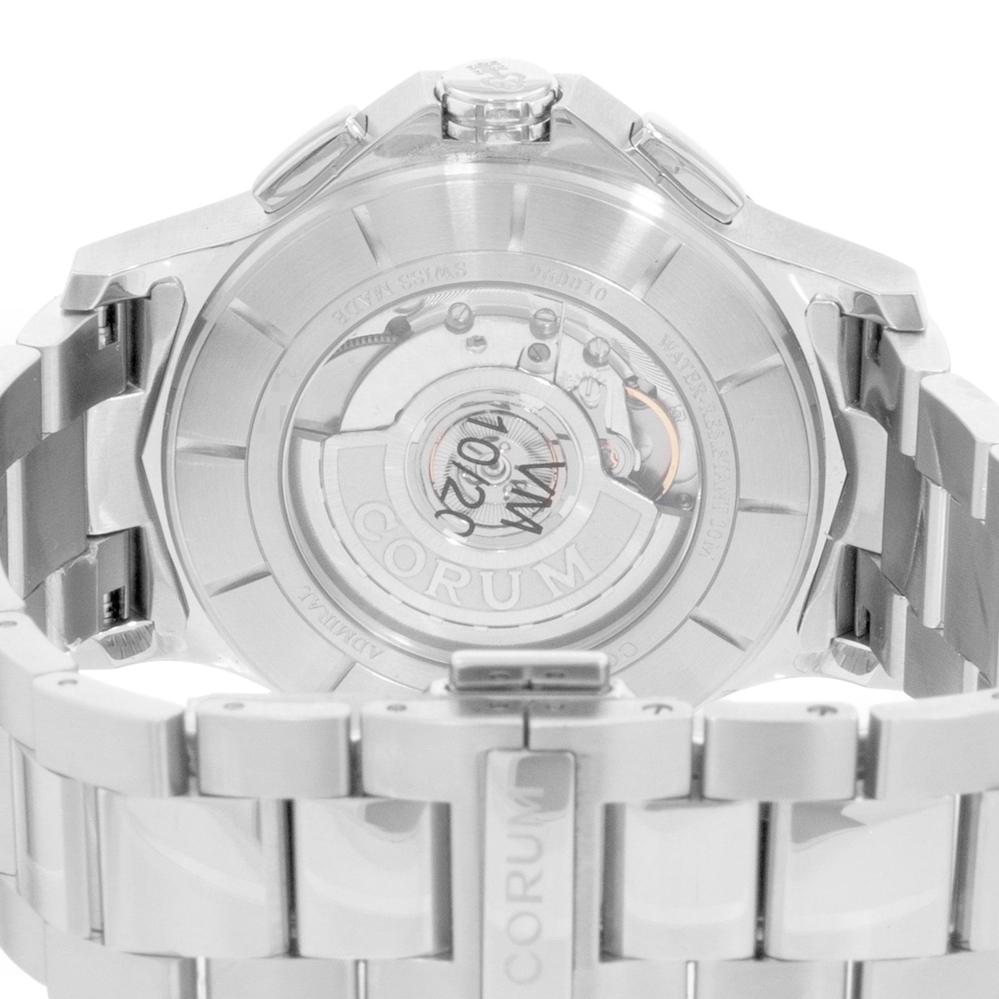 Corum Admiral Legend 984.113.22/V705 WB12 42mm Blue Steel Mens Watch Box Card thumbnail 9