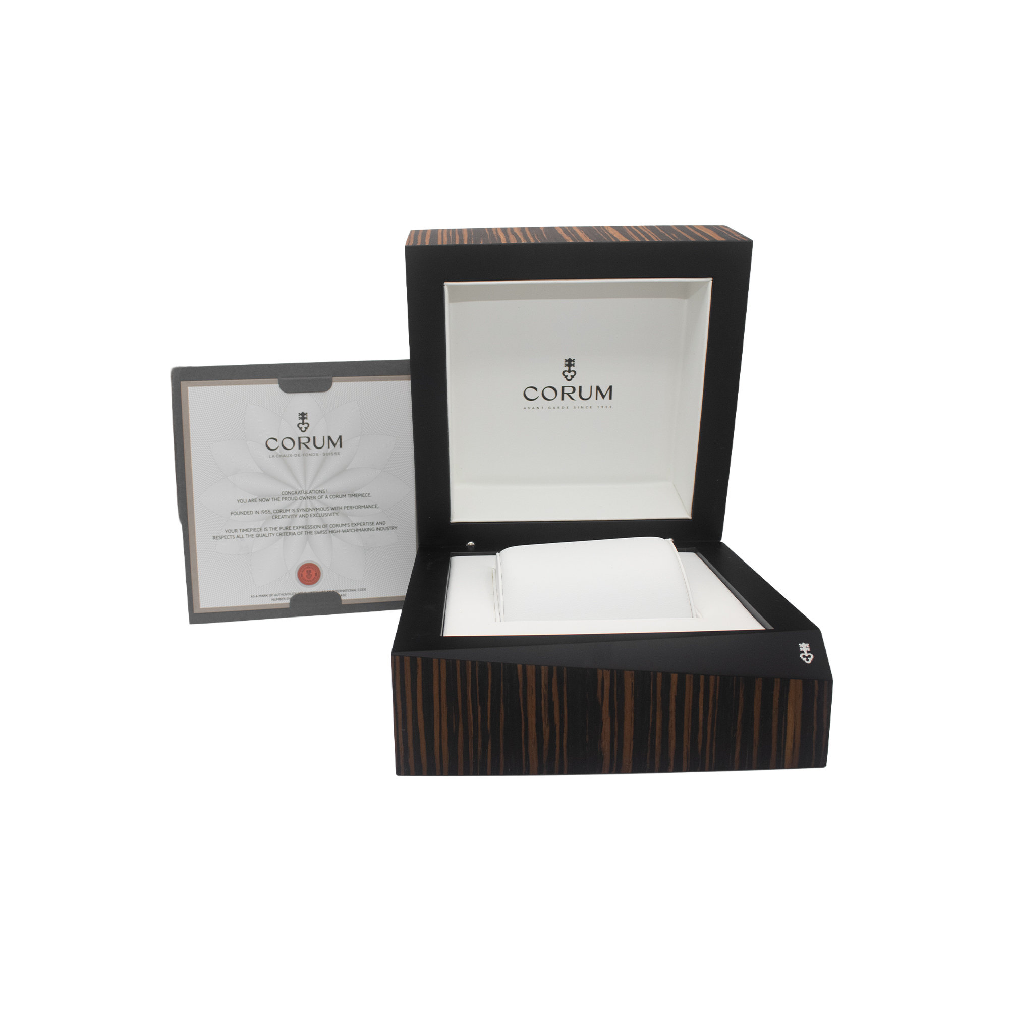 Corum Admiral AC1-45 116.200.53/0F62 BR01 Brown Dial Bronze Mens Watch Box Card thumbnail 11