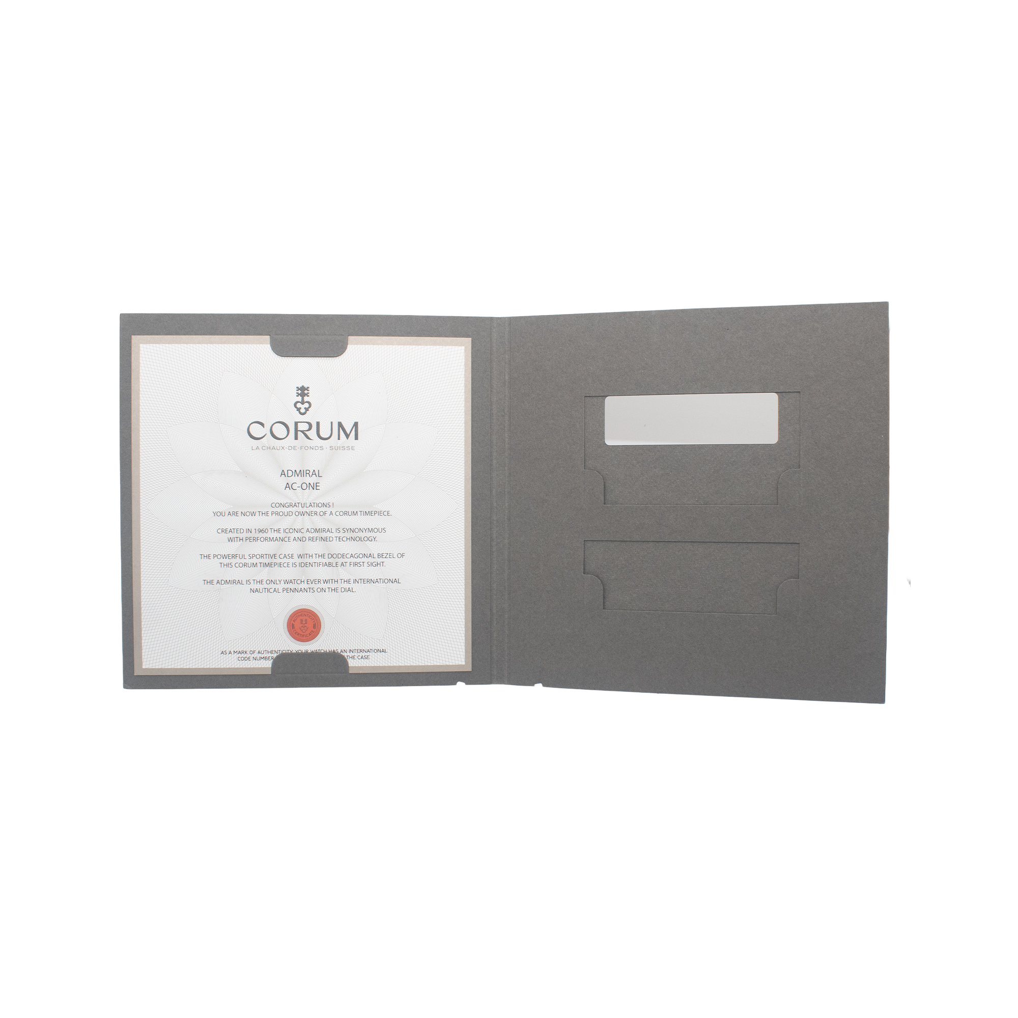 Corum Admiral 984.111.20/V705 AA52 42mm Steel Mens Watch Box Card thumbnail 11