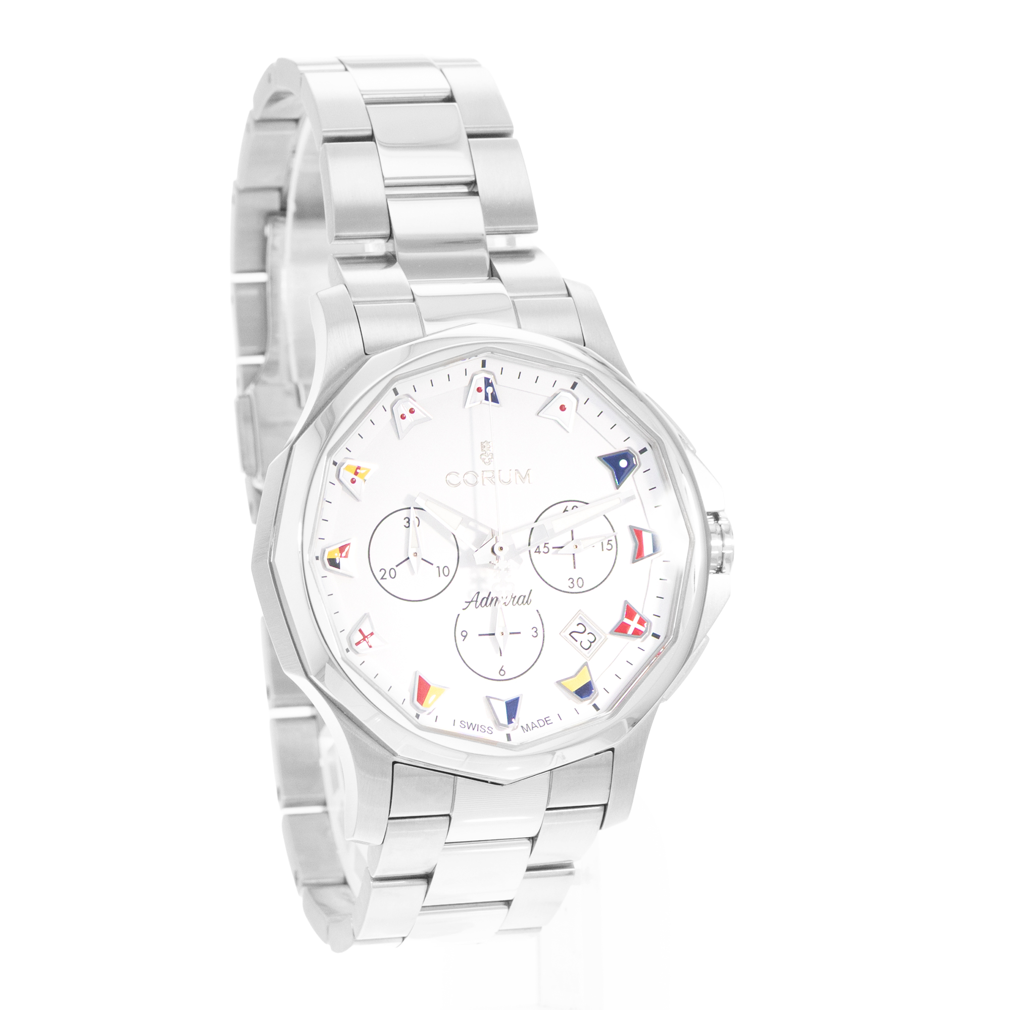 Corum Admiral 984.111.20/V705 AA52 42mm Steel Mens Watch Box Card thumbnail 7