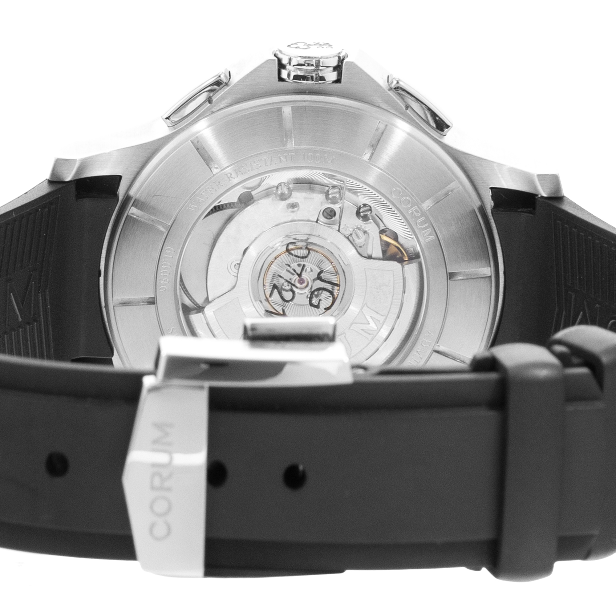 Corum Admiral 984.111.20/F371 AN52 42mm Black Steel Mens Watch Box Card thumbnail 9
