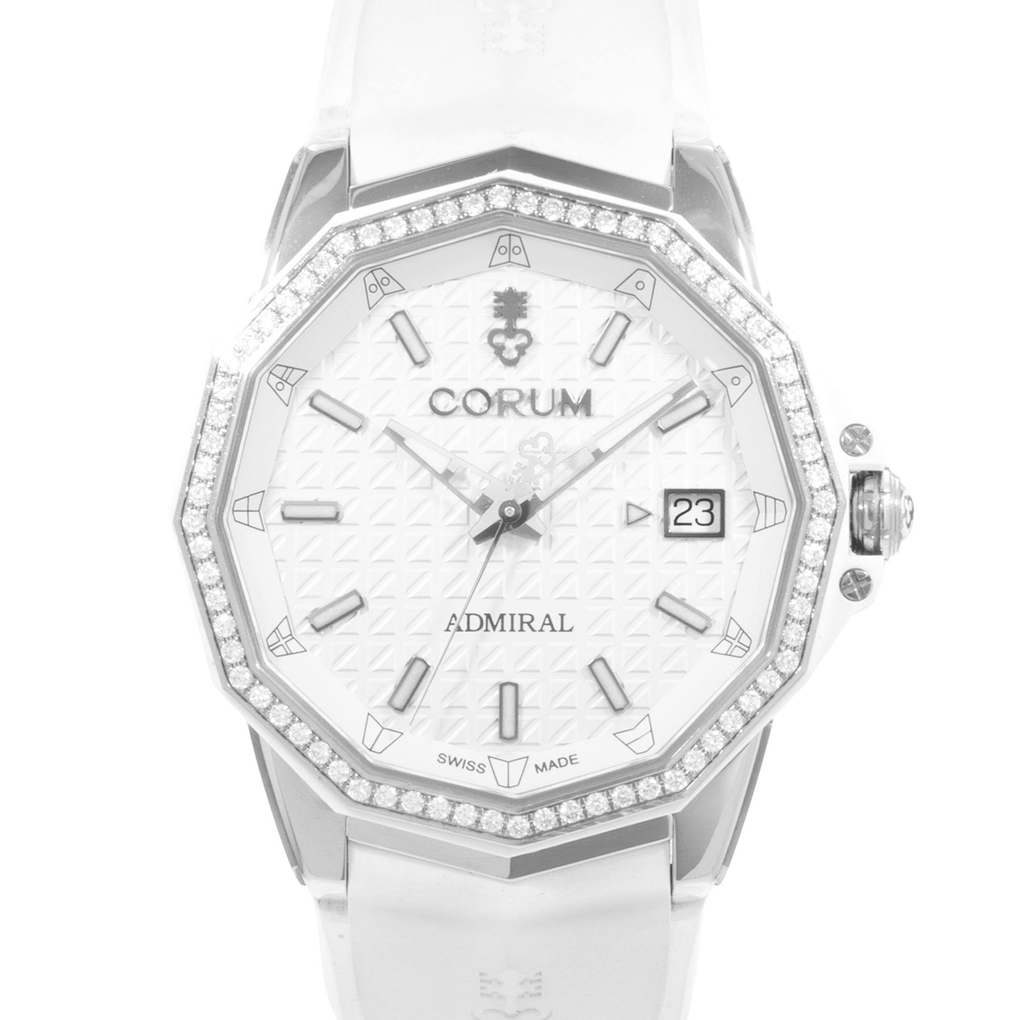 Corum Admiral AC-1 38 082.201.42F379 AA12 38mm Titanium Mens Watch Box Card thumbnail 1