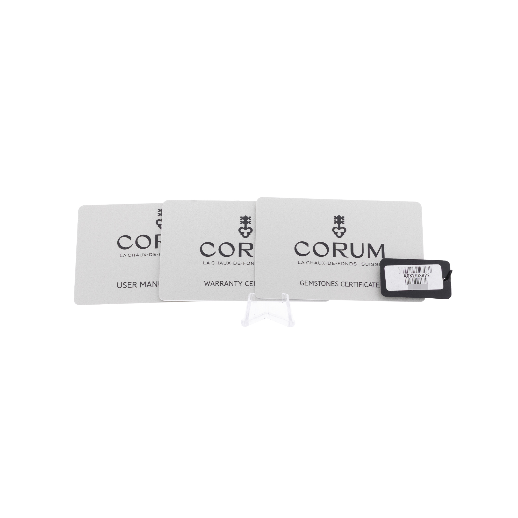 Corum Admiral AC-1 38 082.201.42F379 AA12 38mm Titanium Mens Watch Box Card thumbnail 10