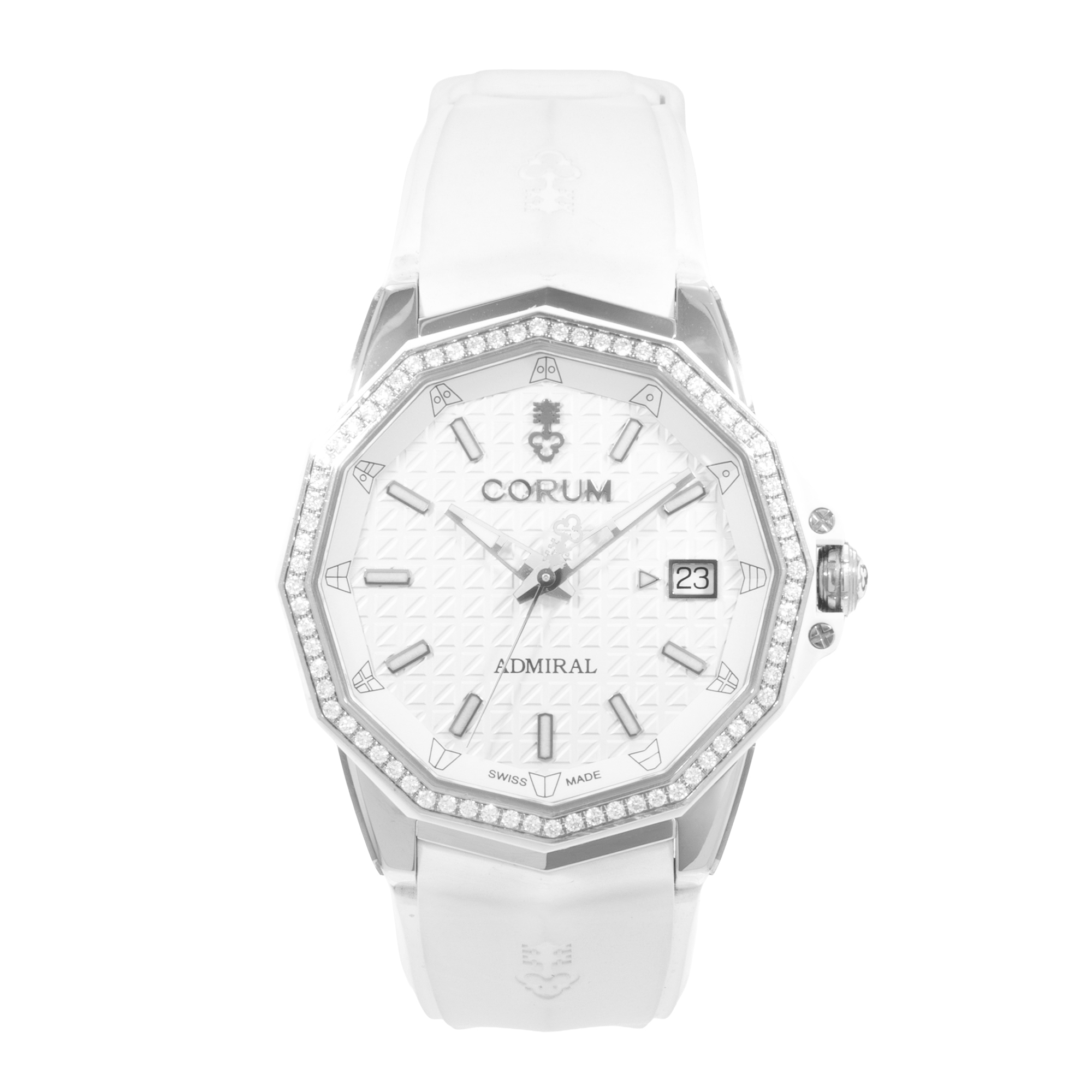 Corum Admiral AC-1 38 082.201.42F379 AA12 38mm Titanium Mens Watch Box Card thumbnail 2