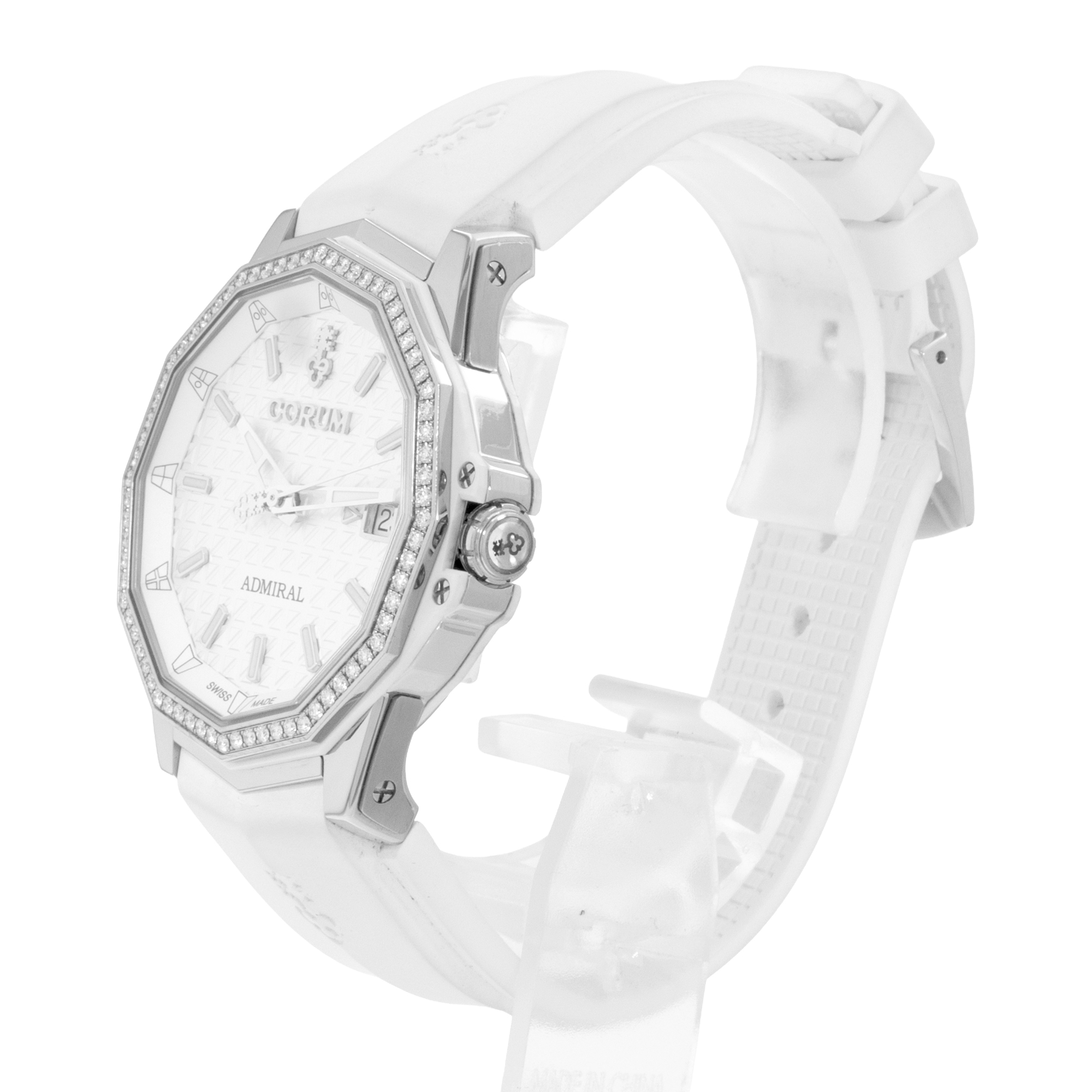 Corum Admiral AC-1 38 082.201.42F379 AA12 38mm Titanium Mens Watch Box Card thumbnail 5